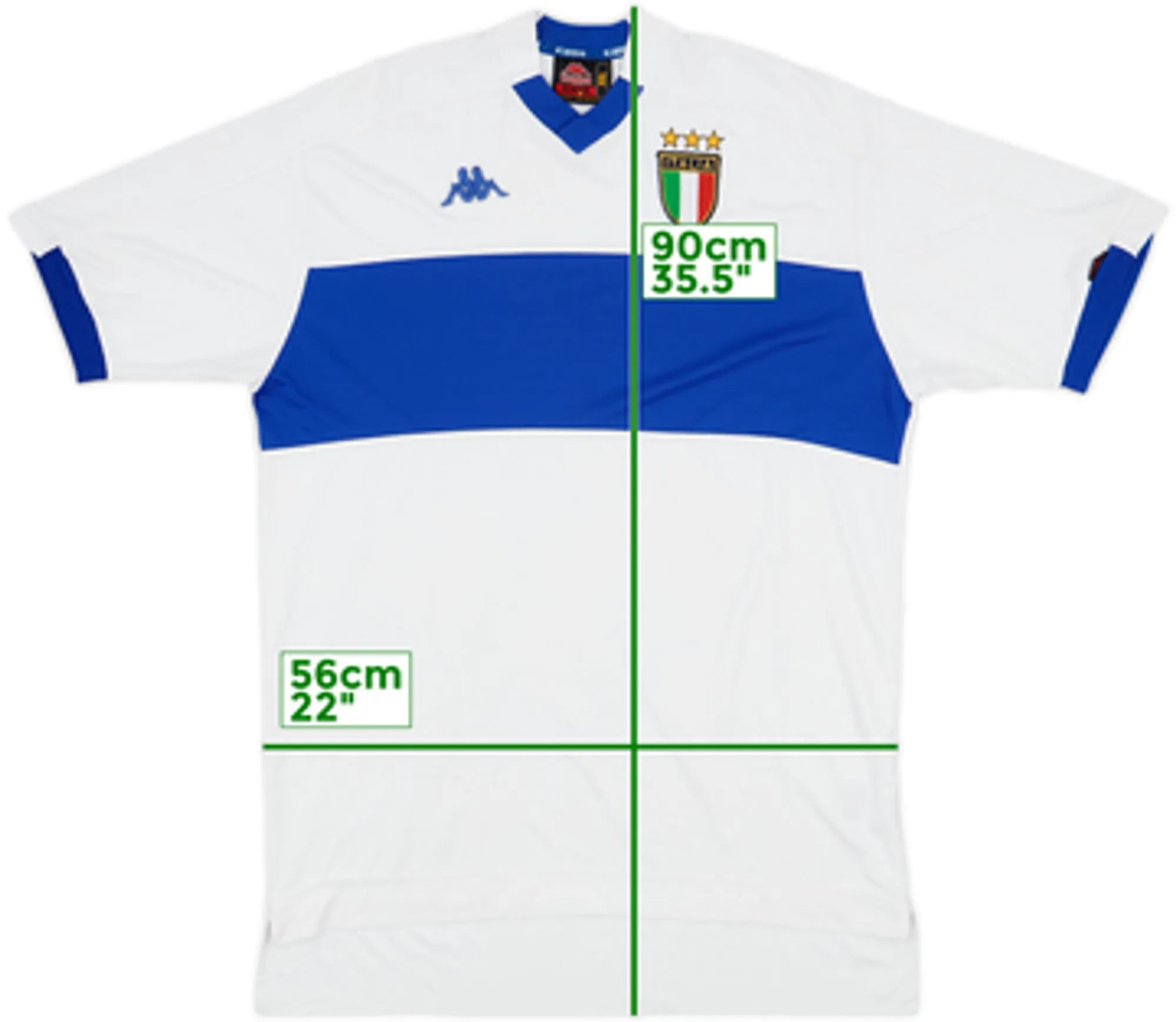 1998-00 Italy Away L/S Shirt - 6/10 - (L)