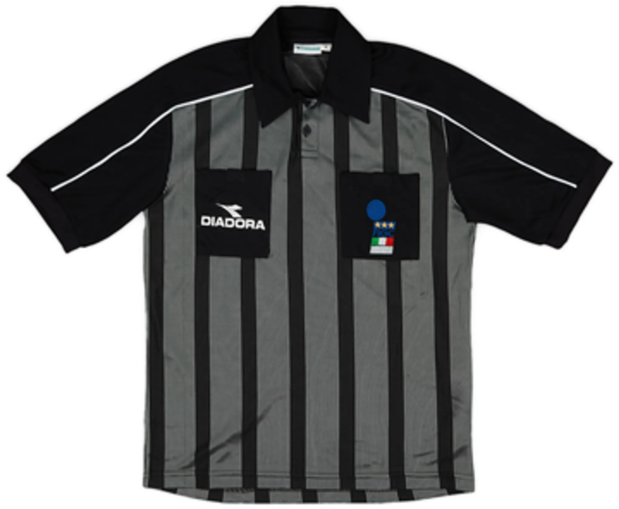 1999-00 Italy Diadora FIGC Referee Shirt - 6/10 - (M)