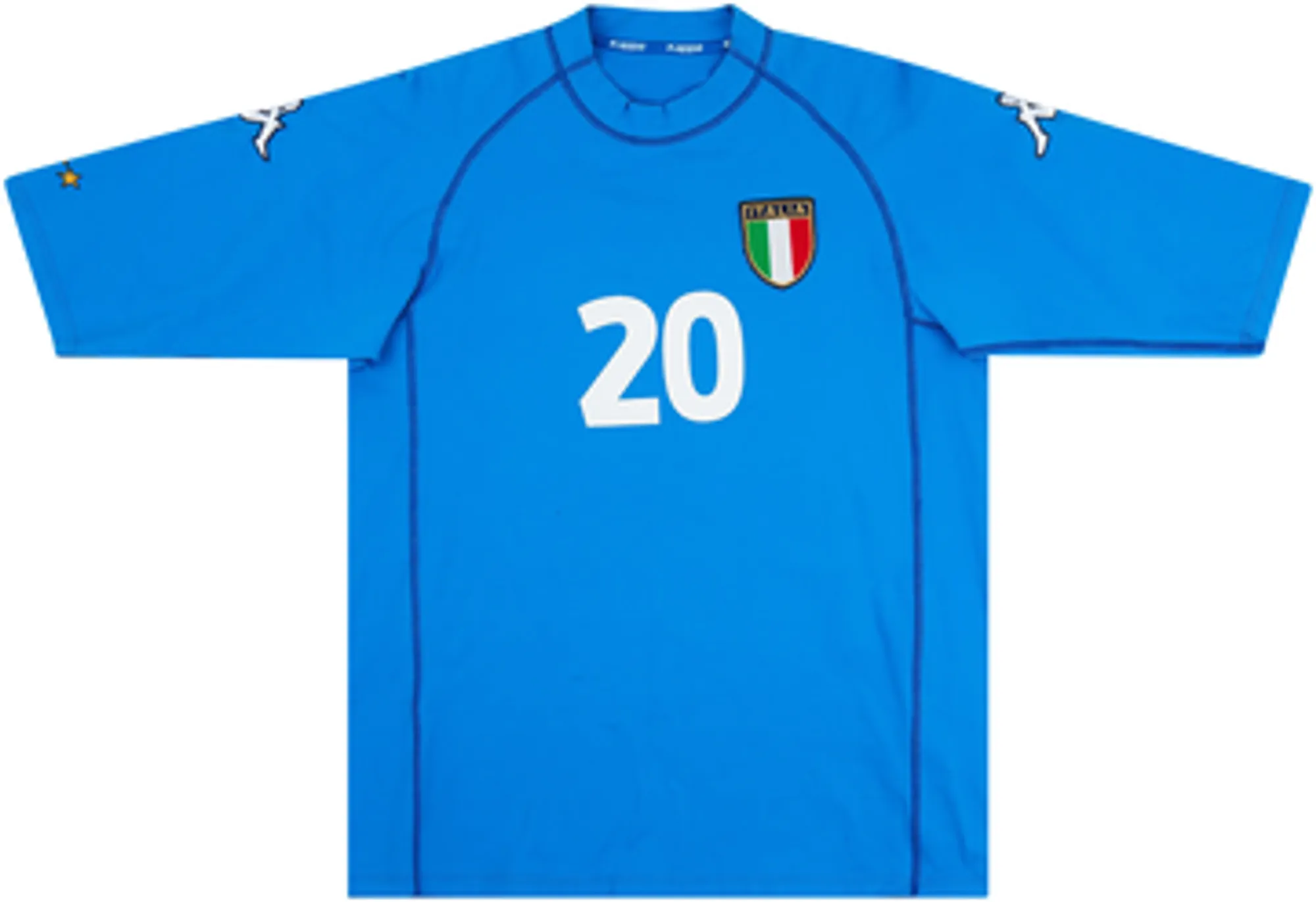 2000-01 Italy Home Shirt Totti #20 - 8/10 - (S)
