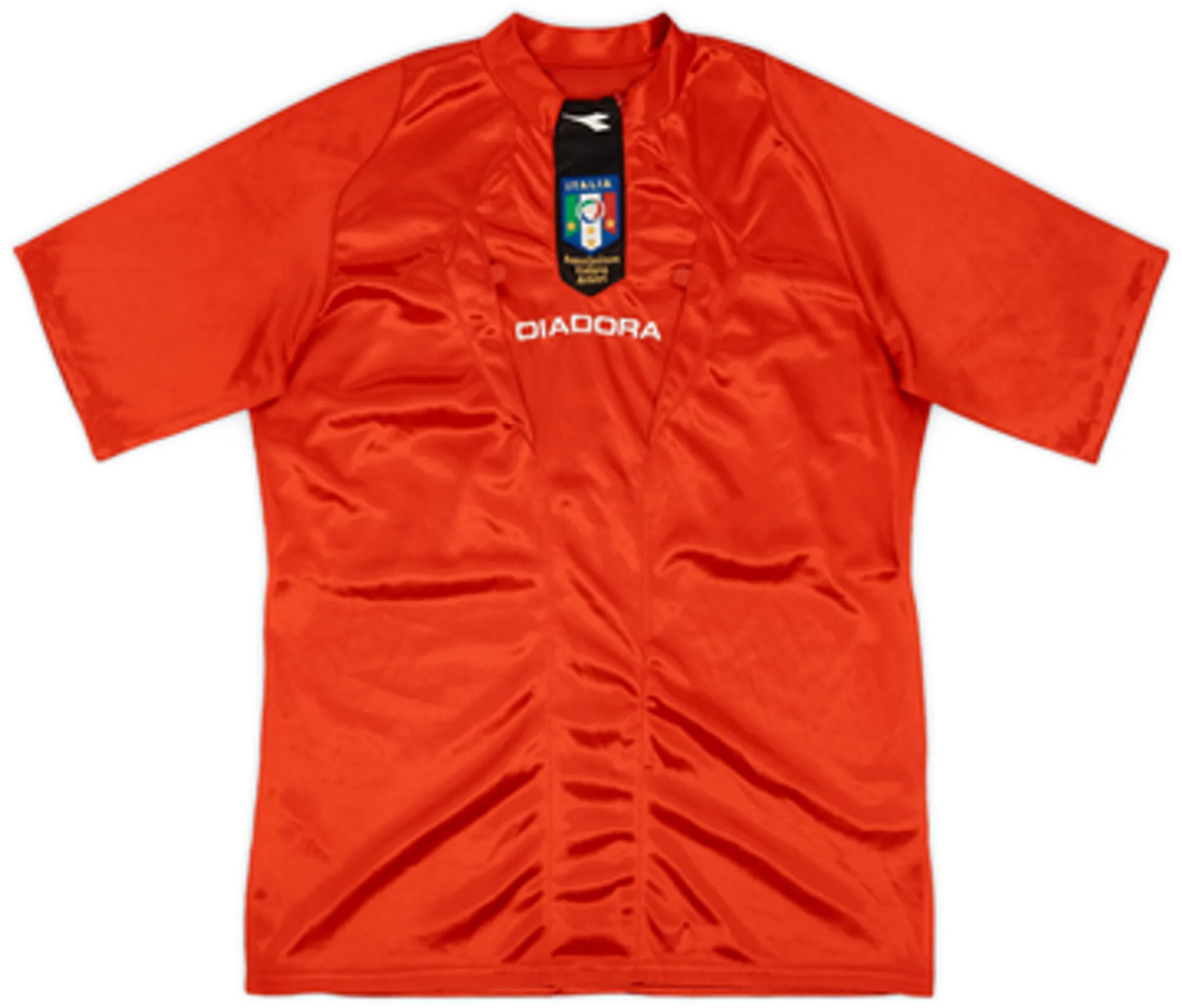 2000s Italy FIGC Diadora Referee Shirt - 8/10 - (L)