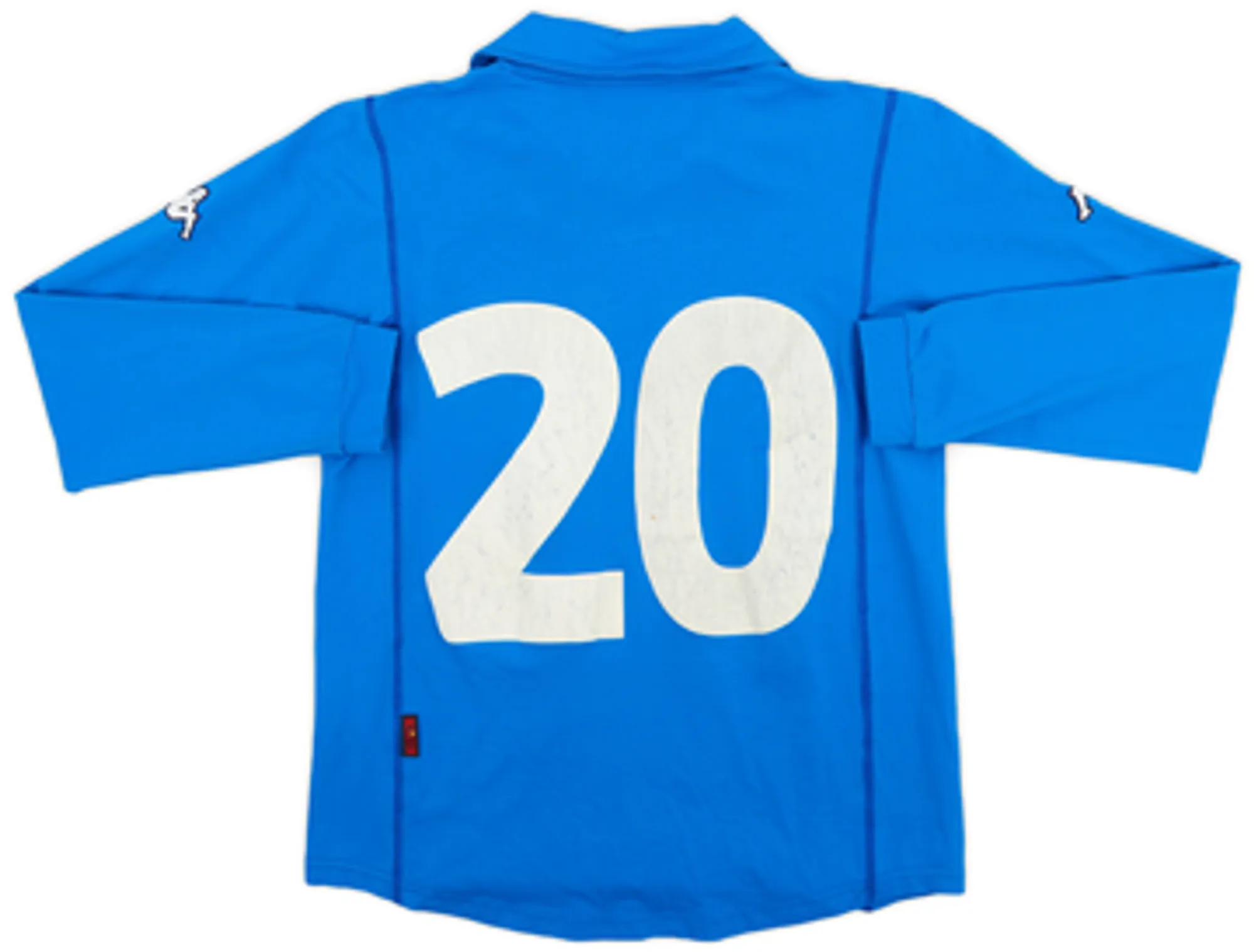 2001 Italy Women's Home L/S Shirt #20 - 5/10 - (Women's M)