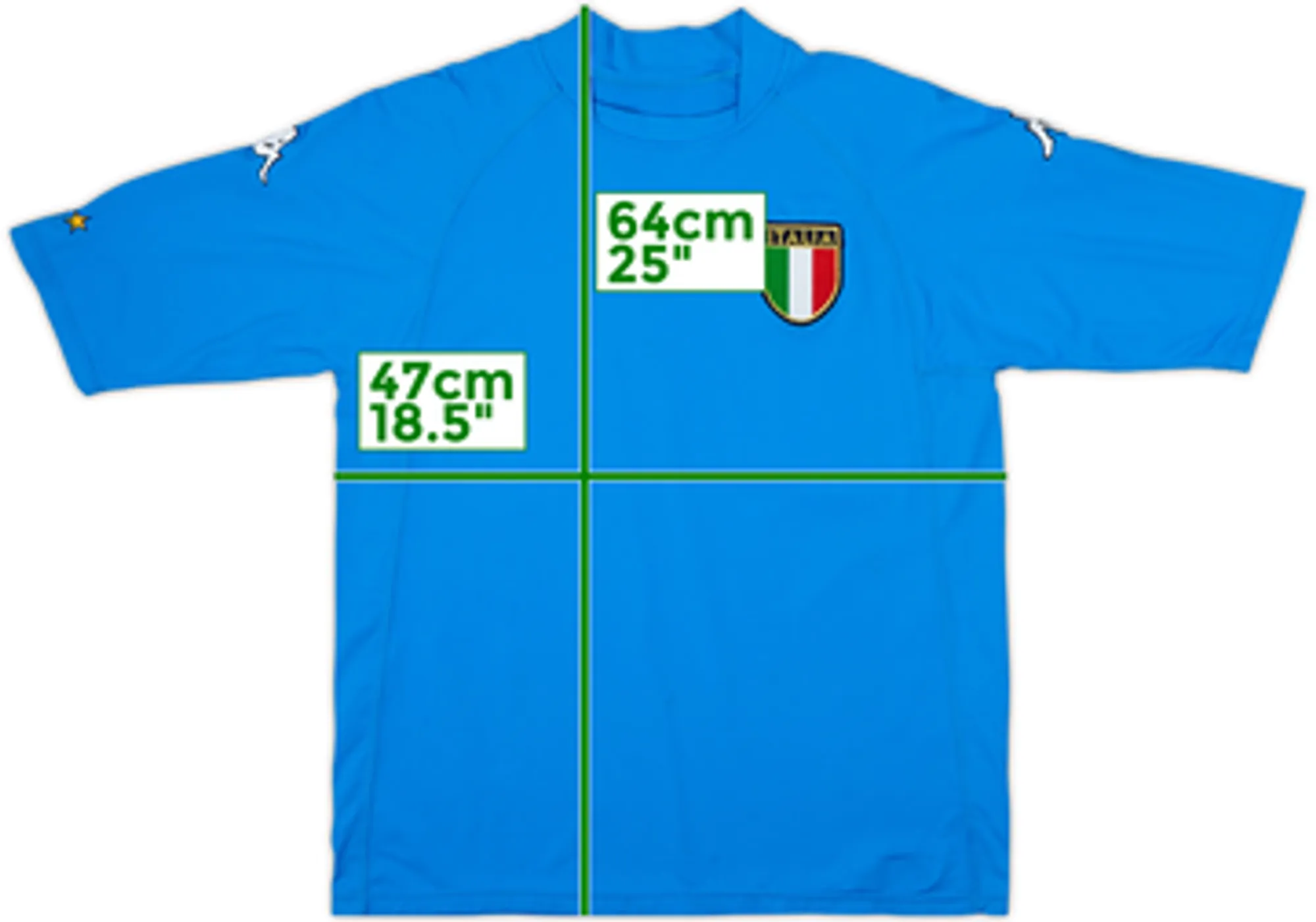 2002 Italy Home Shirt - 5/10 - (3XL)