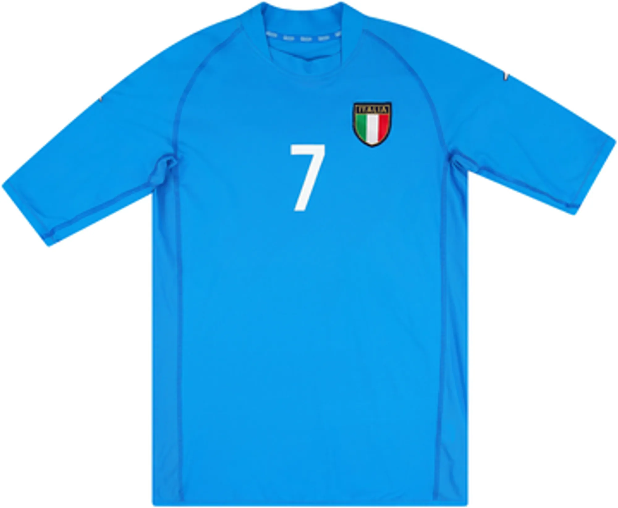 2002 Italy Home Shirt Del Piero #7EXL