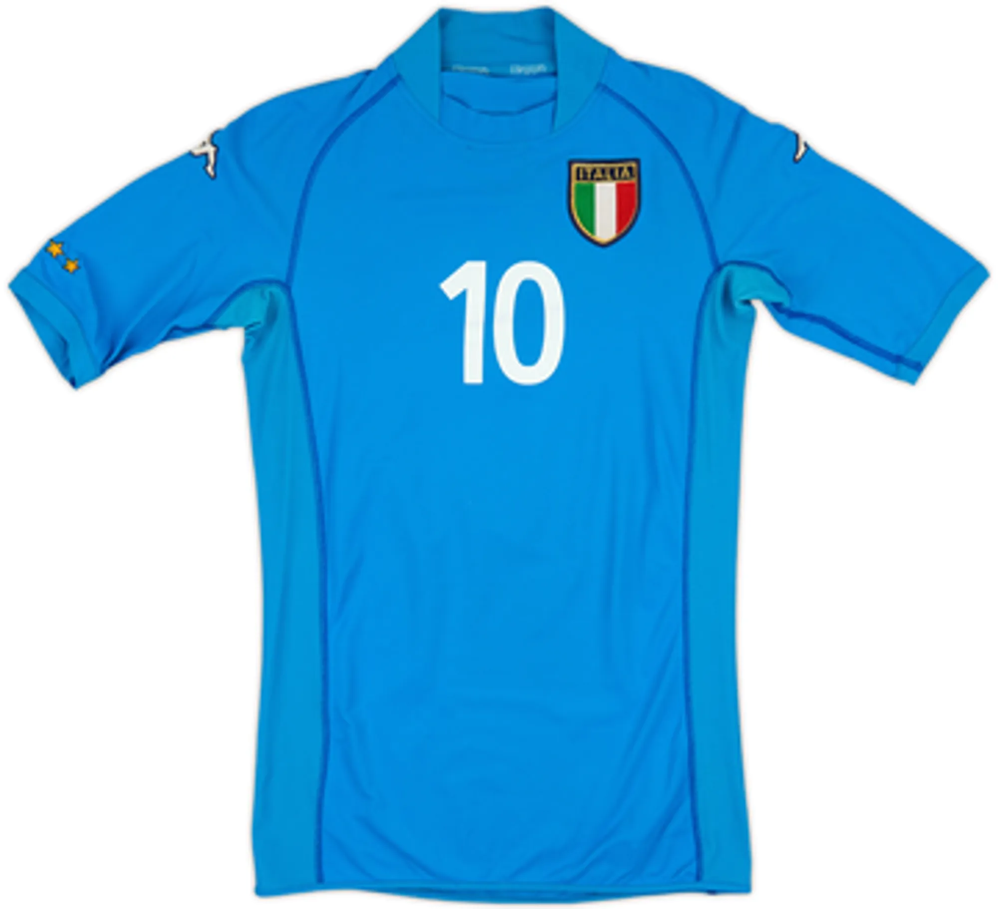 2002 Italy Home Shirt Totti #10 - 6/10 - (M)