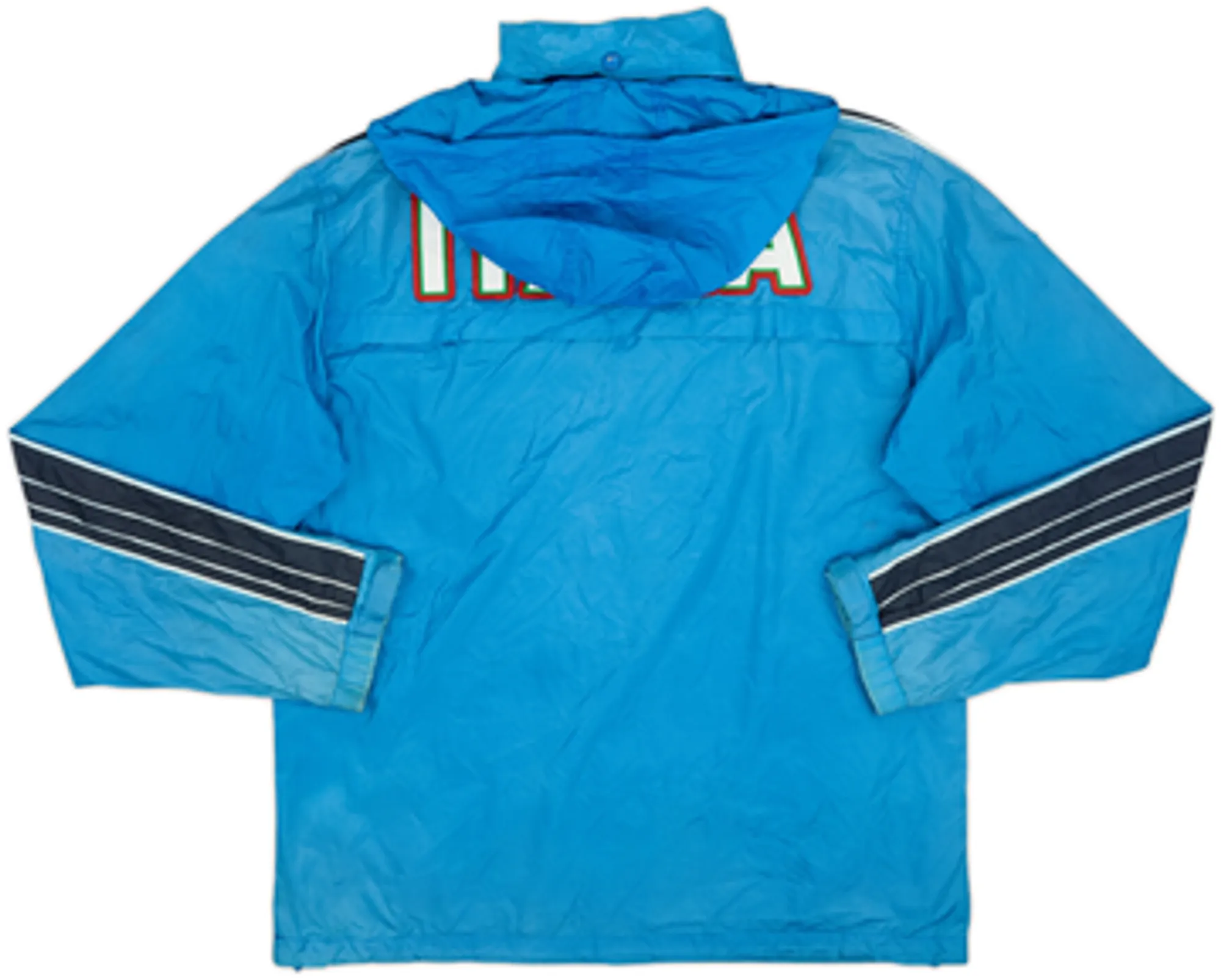 2002 Italy Kappa Hooded Rain Jacket - 5/10 - (XL)