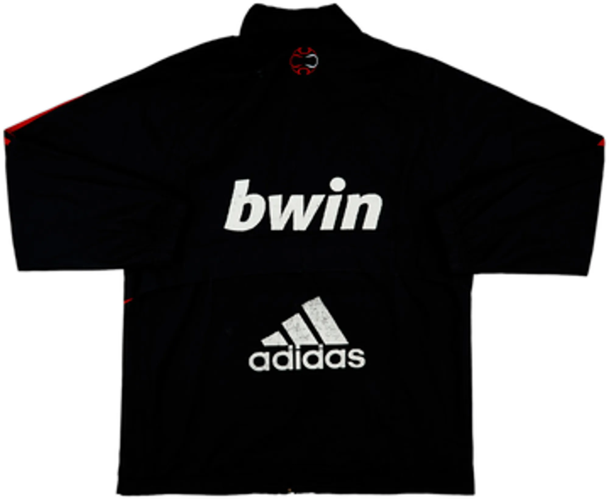 2008-09 AC Milan adidas Hooded Rain Jacket - 6/10 - (XL)
