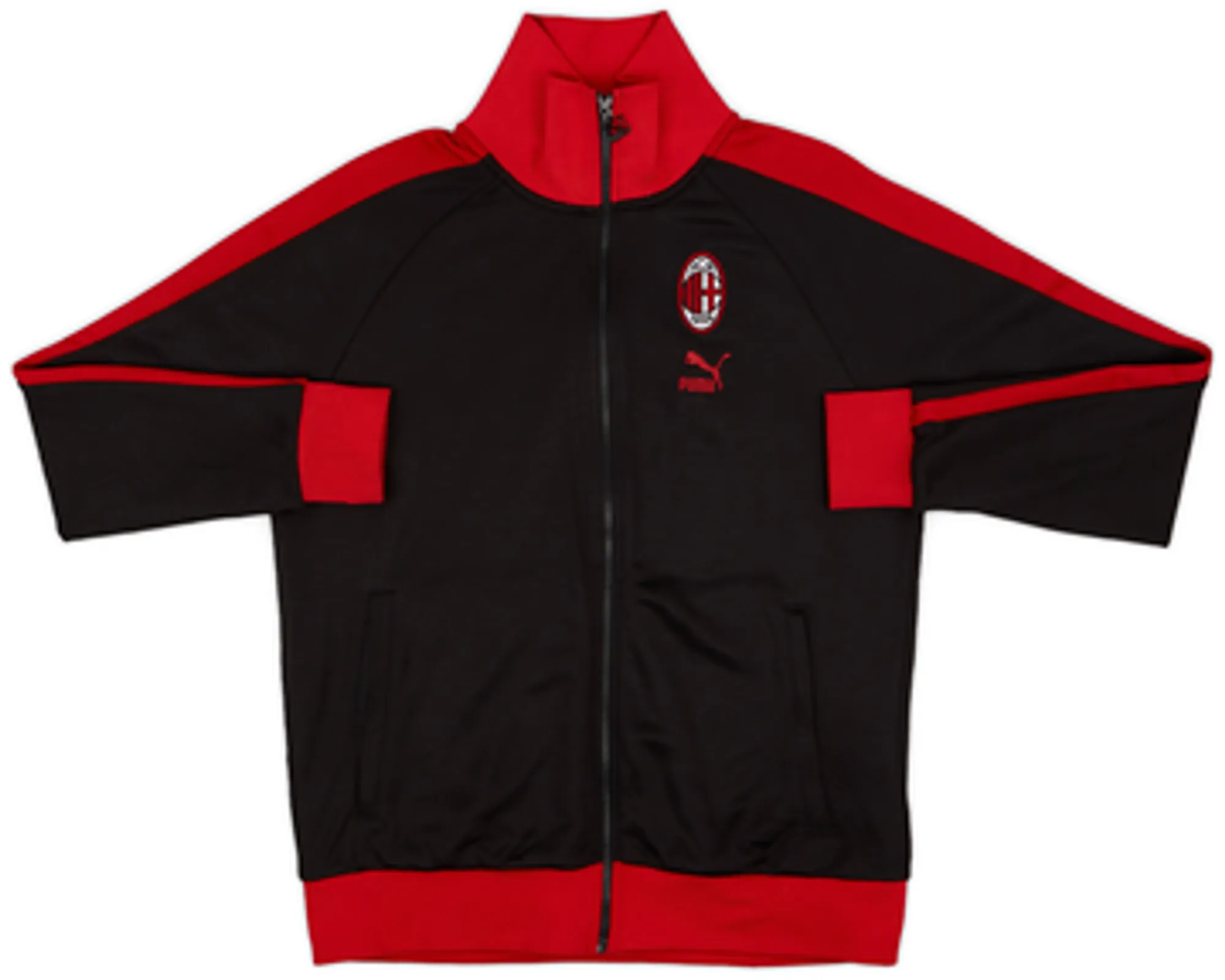 2022-23 AC Milan Puma ftblHeritage T7 Track Jacket - 9/10 - (L)