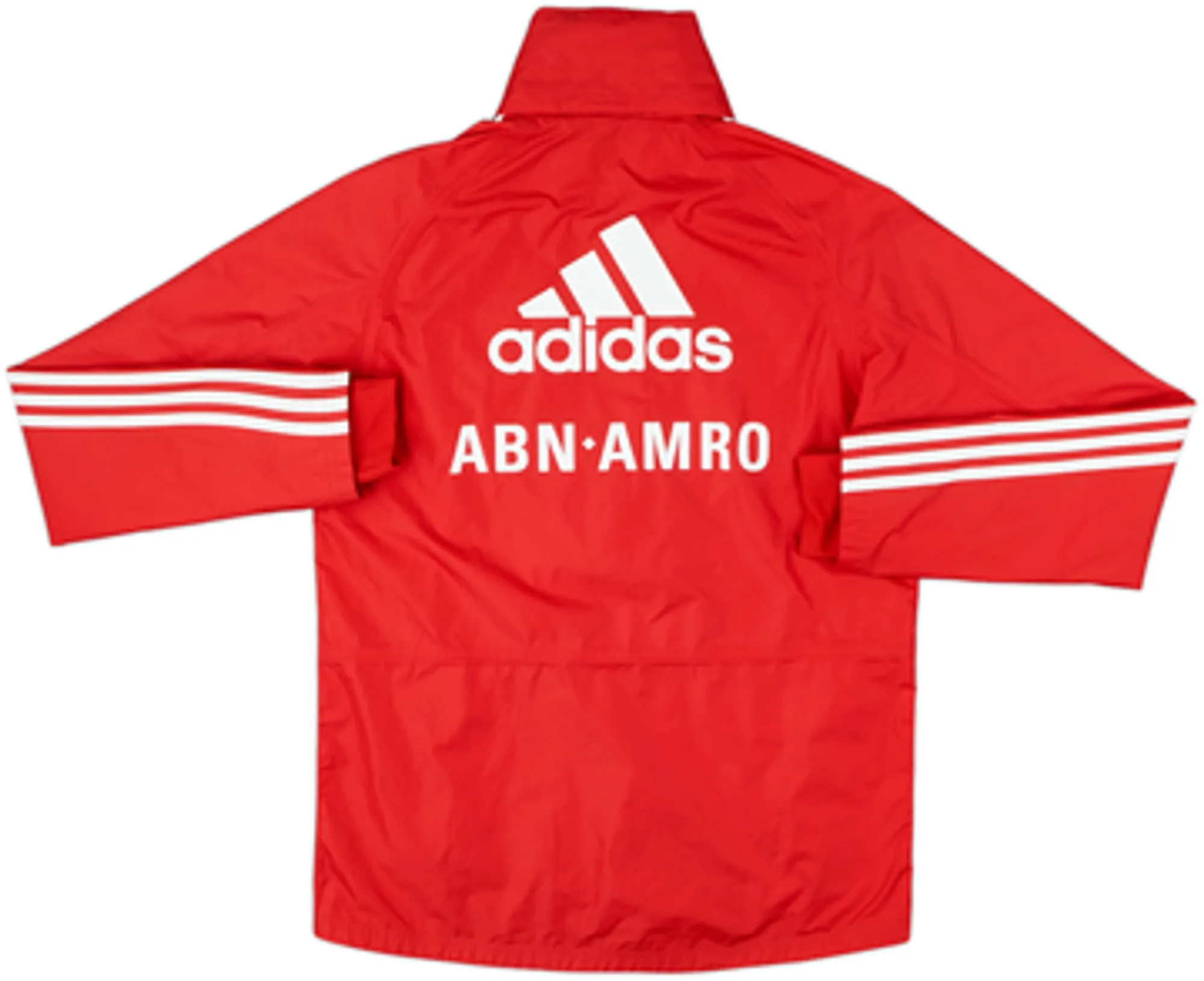 2021-22 Ajax adidas Youth Player Issue Hooded Rain Jacket #18 - 9/10 - (S)