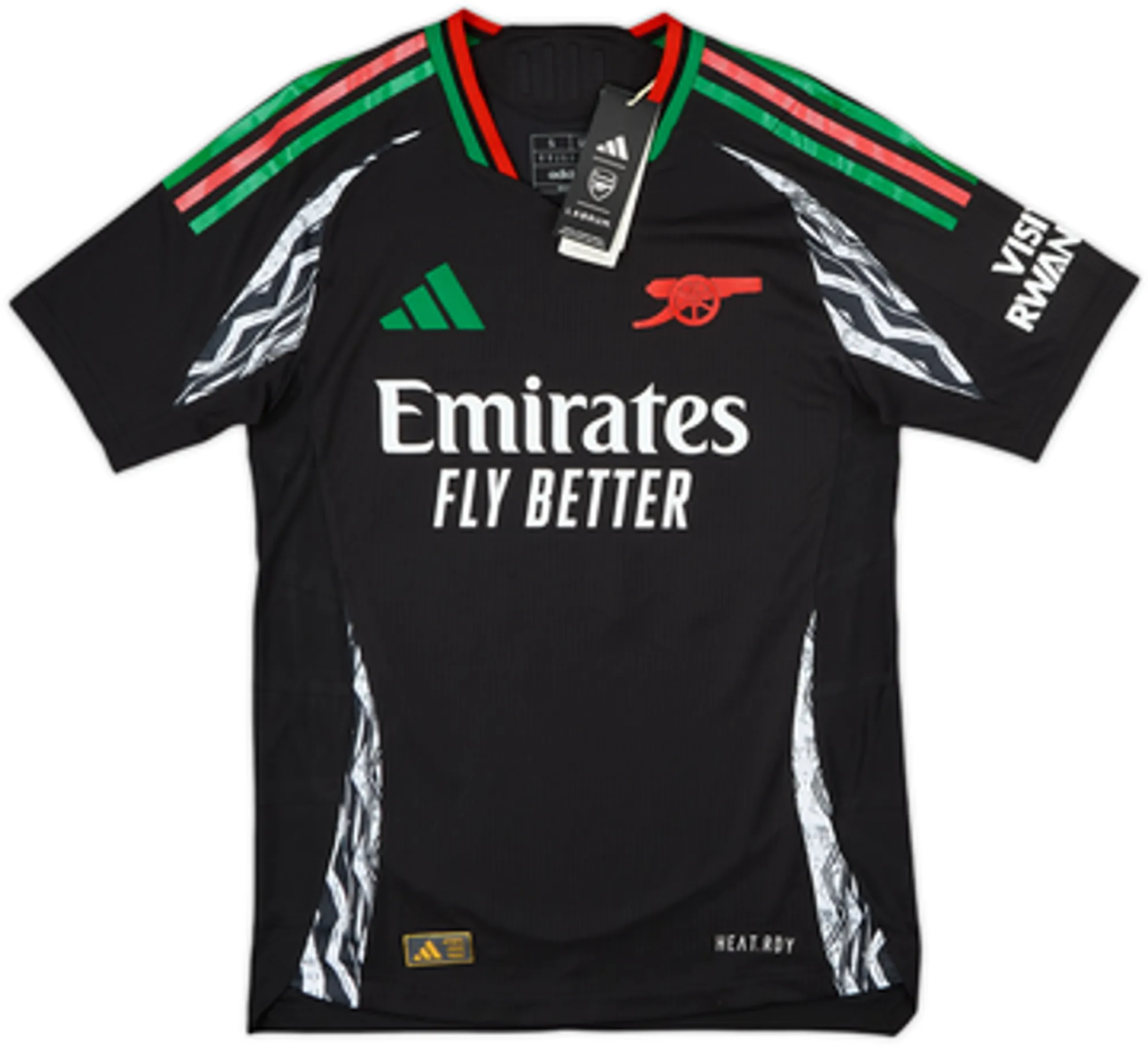 2024-25 Arsenal Authentic Away Shirt Rice #41 (L)