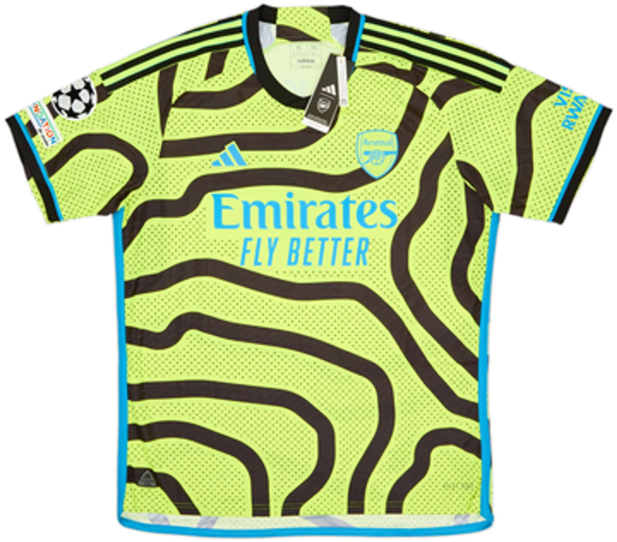 2023-24 Arsenal Authentic Away Shirt Saka #7 (L)