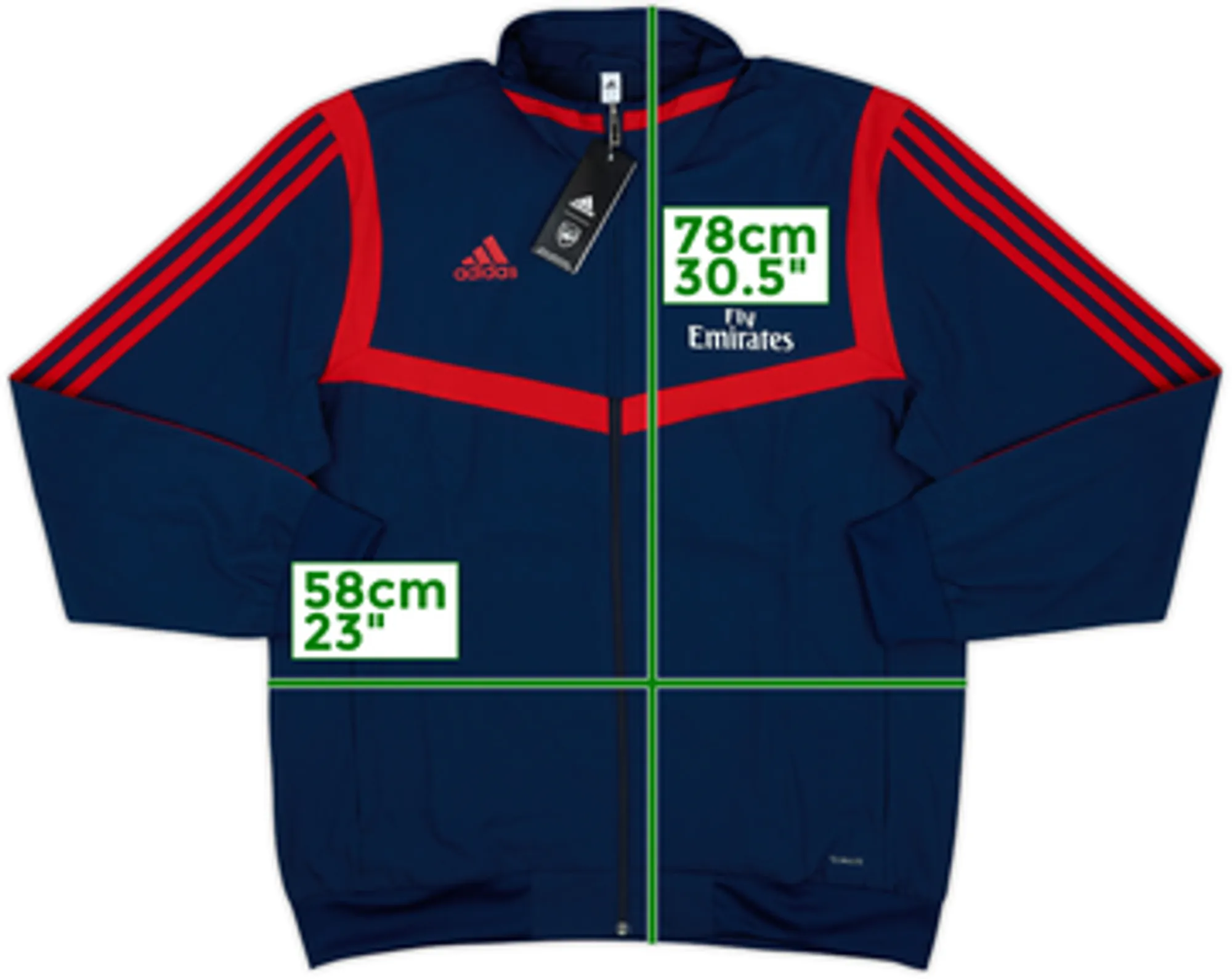 2019-20 Arsenal adidas Track Jacket (L)