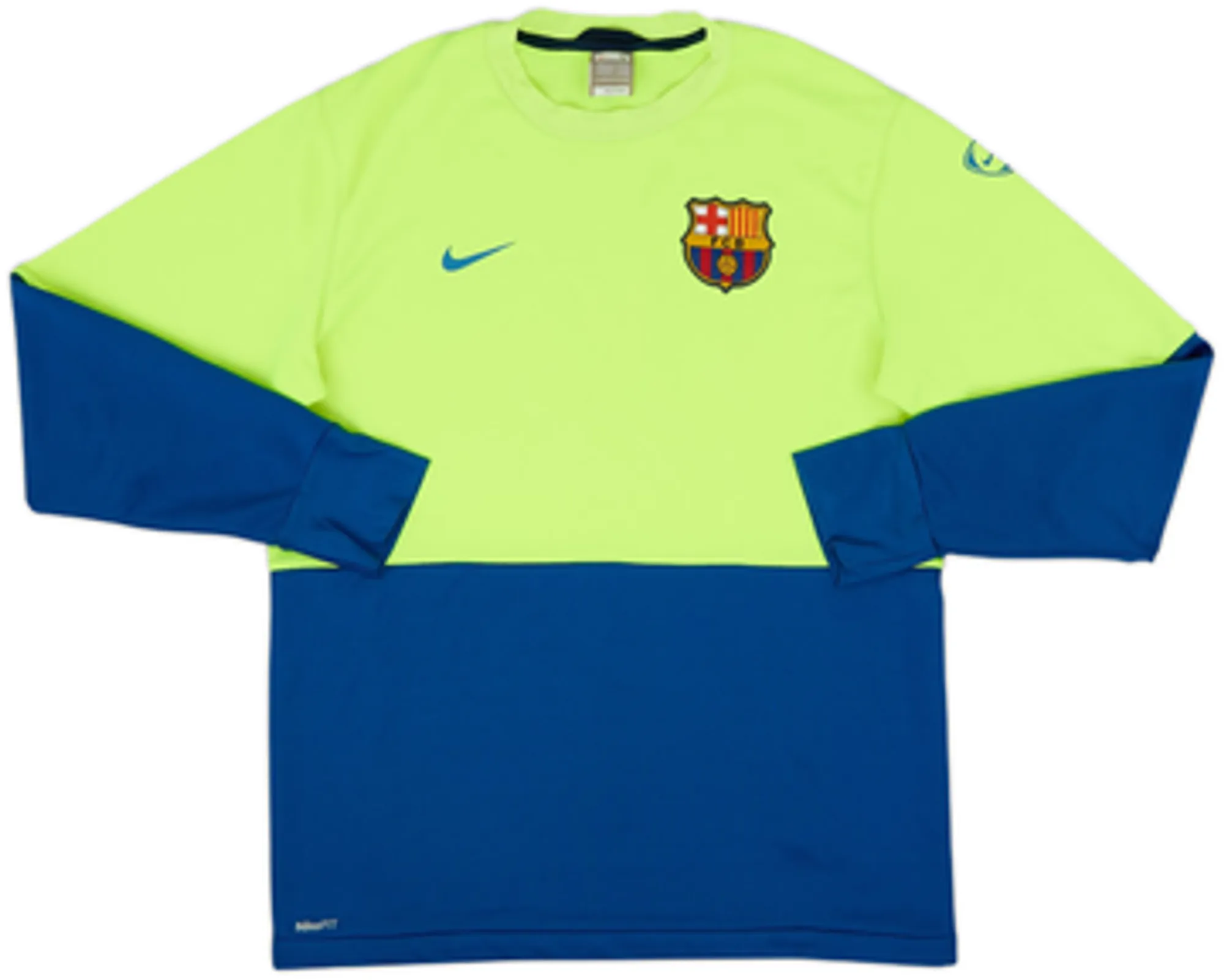 2009-10 Barcelona Nike Sweat Top - 8/10 - (M)