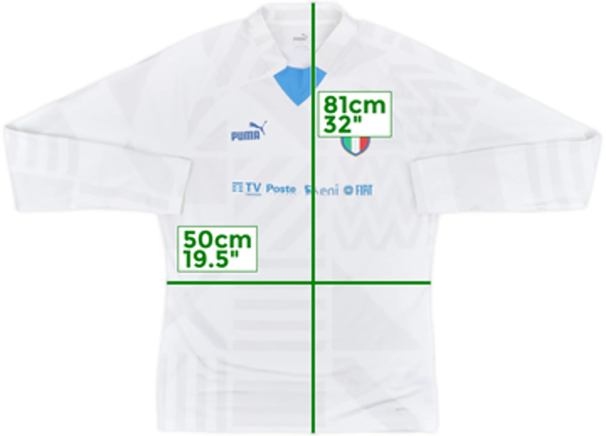 2022-23 Italy Puma Away Pre-Match Sweat Top - 8/10 - (L)