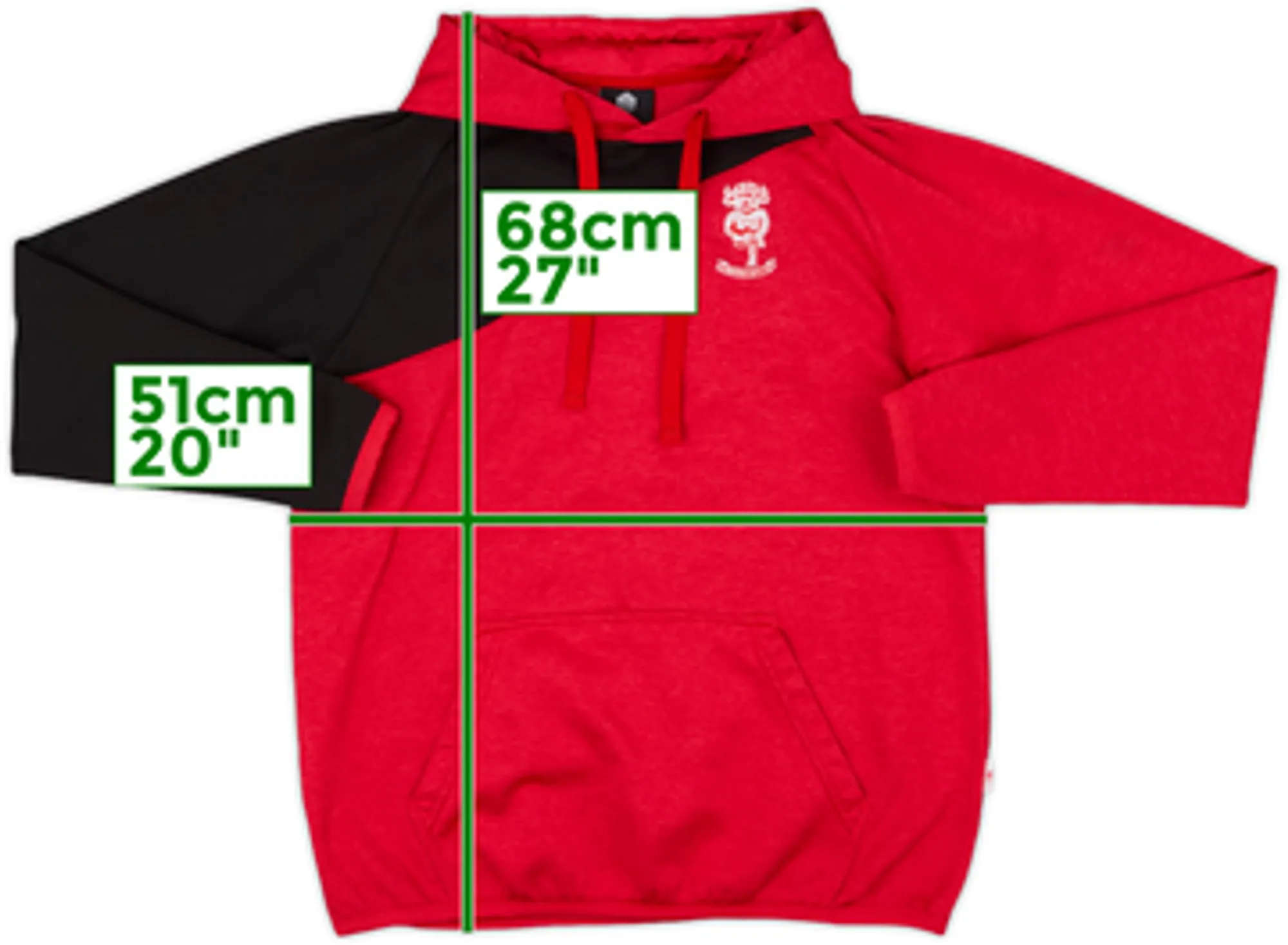 2010s Lincoln City Hooded Sweat Top - 9/10 - (M)