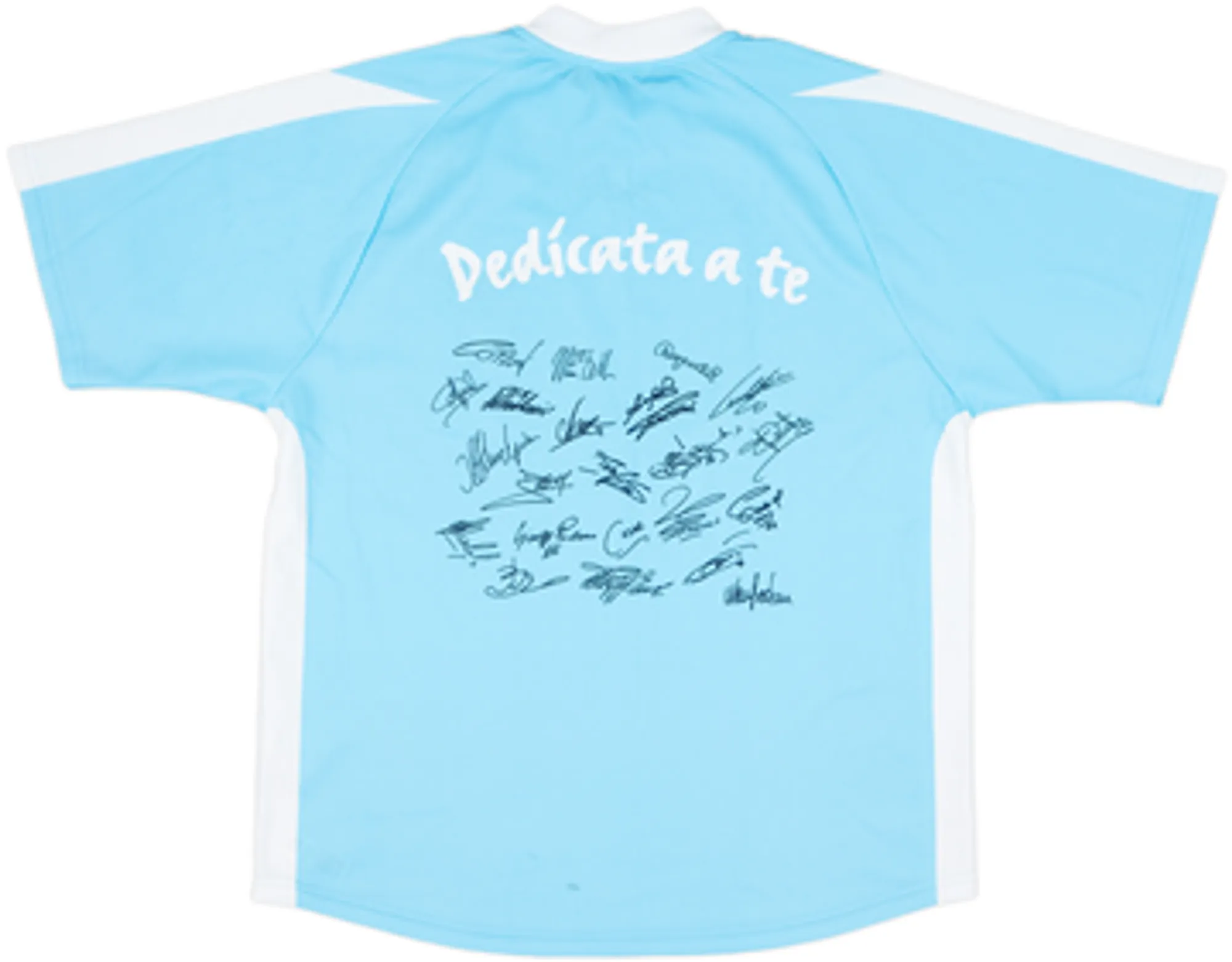 2003-04 Lazio 'Signed' Basic Home Shirt - 8/10 - (L)