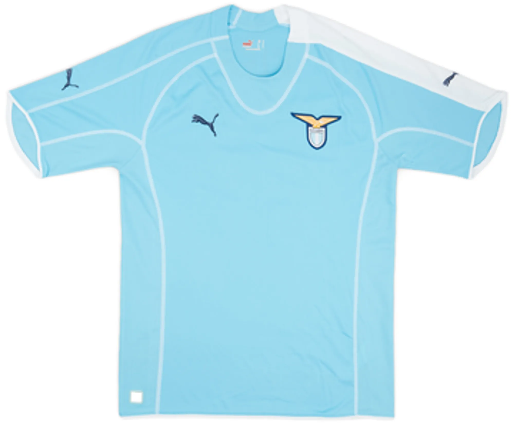 2005-06 Lazio Signed Home Shirt Siviglia #13 - 4/10 - (L)