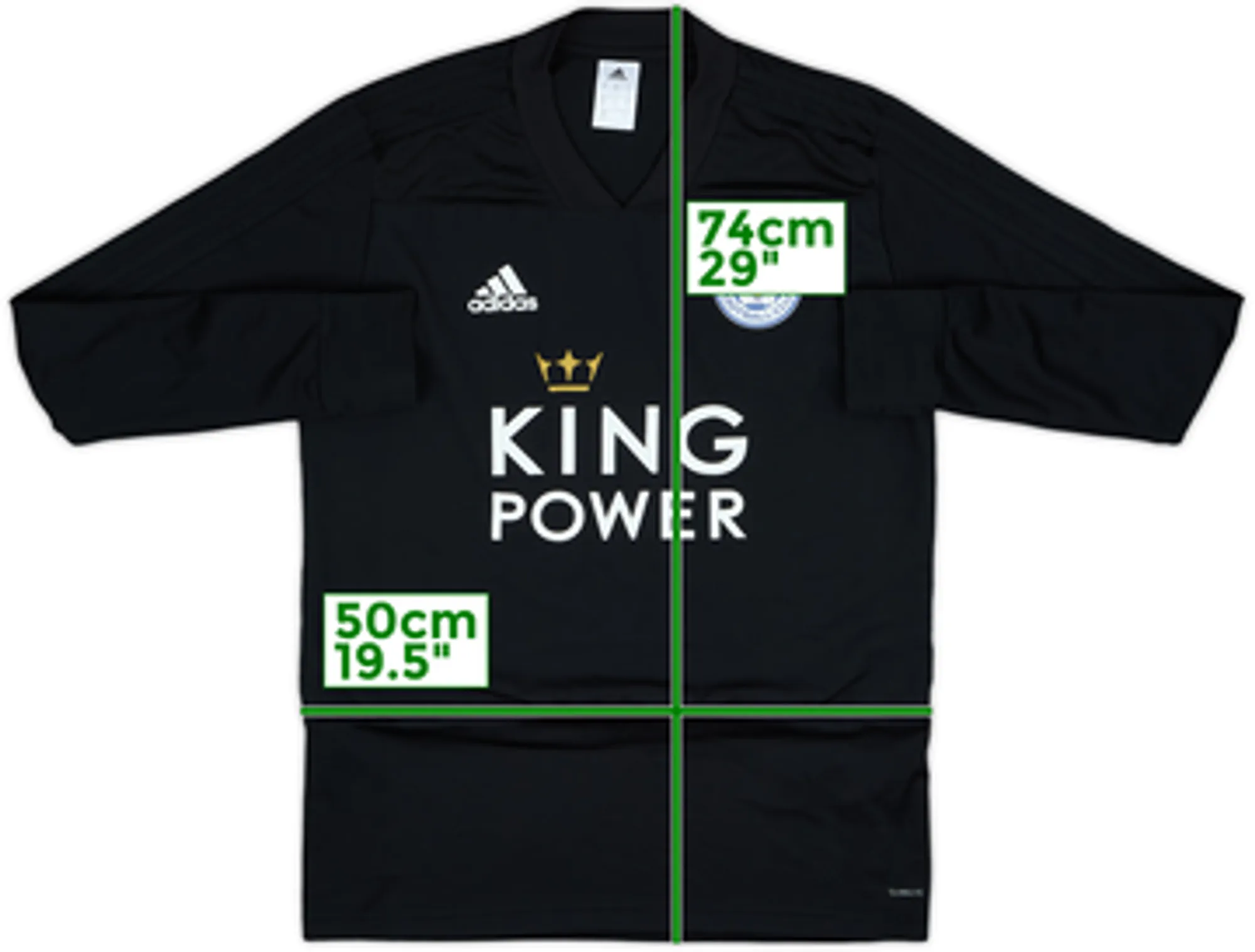 2018-19 Leicester adidas Sweat Top - 8/10 - (M)