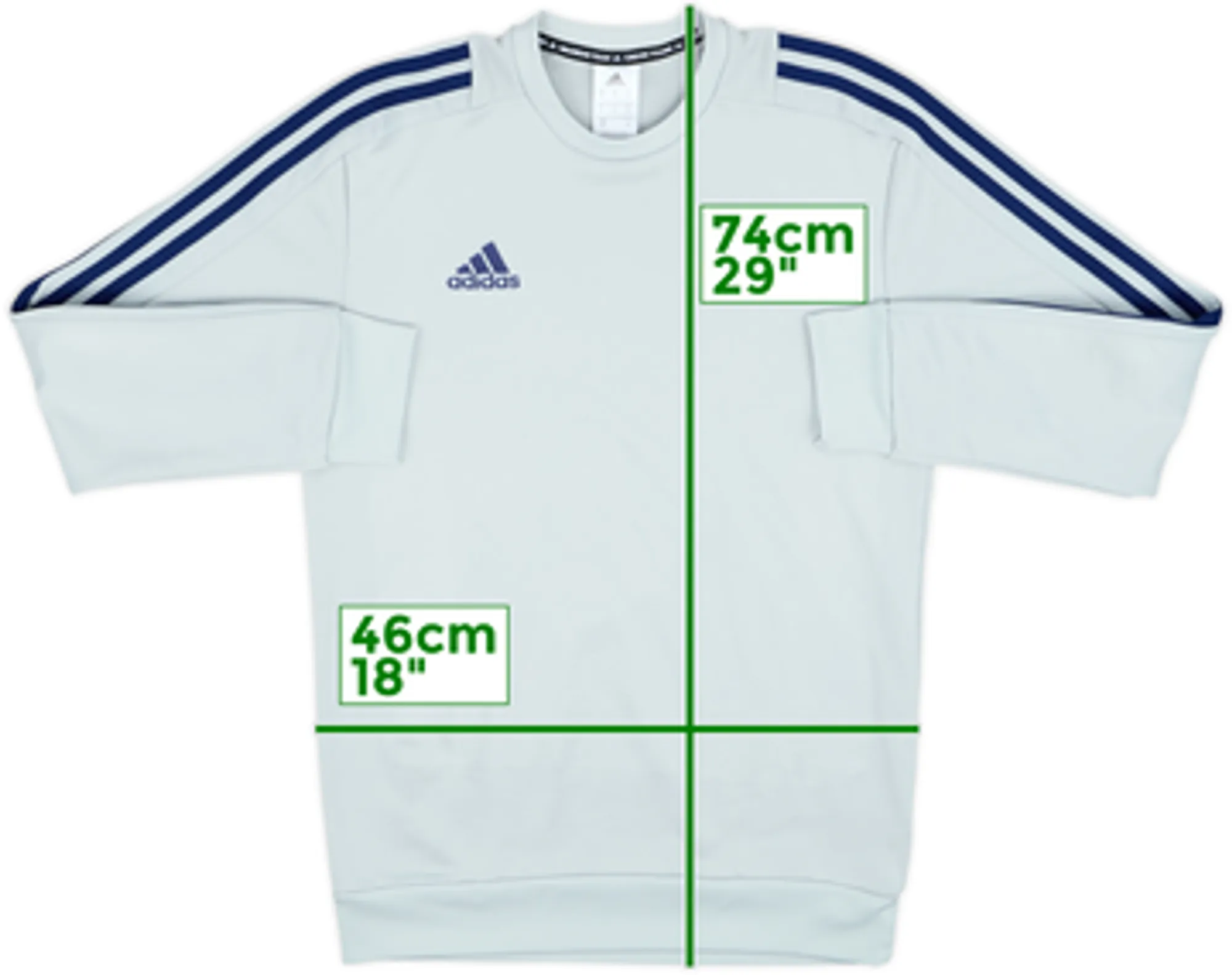 2018-19 Lyon adidas Sweat Top - 7/10 - (S)