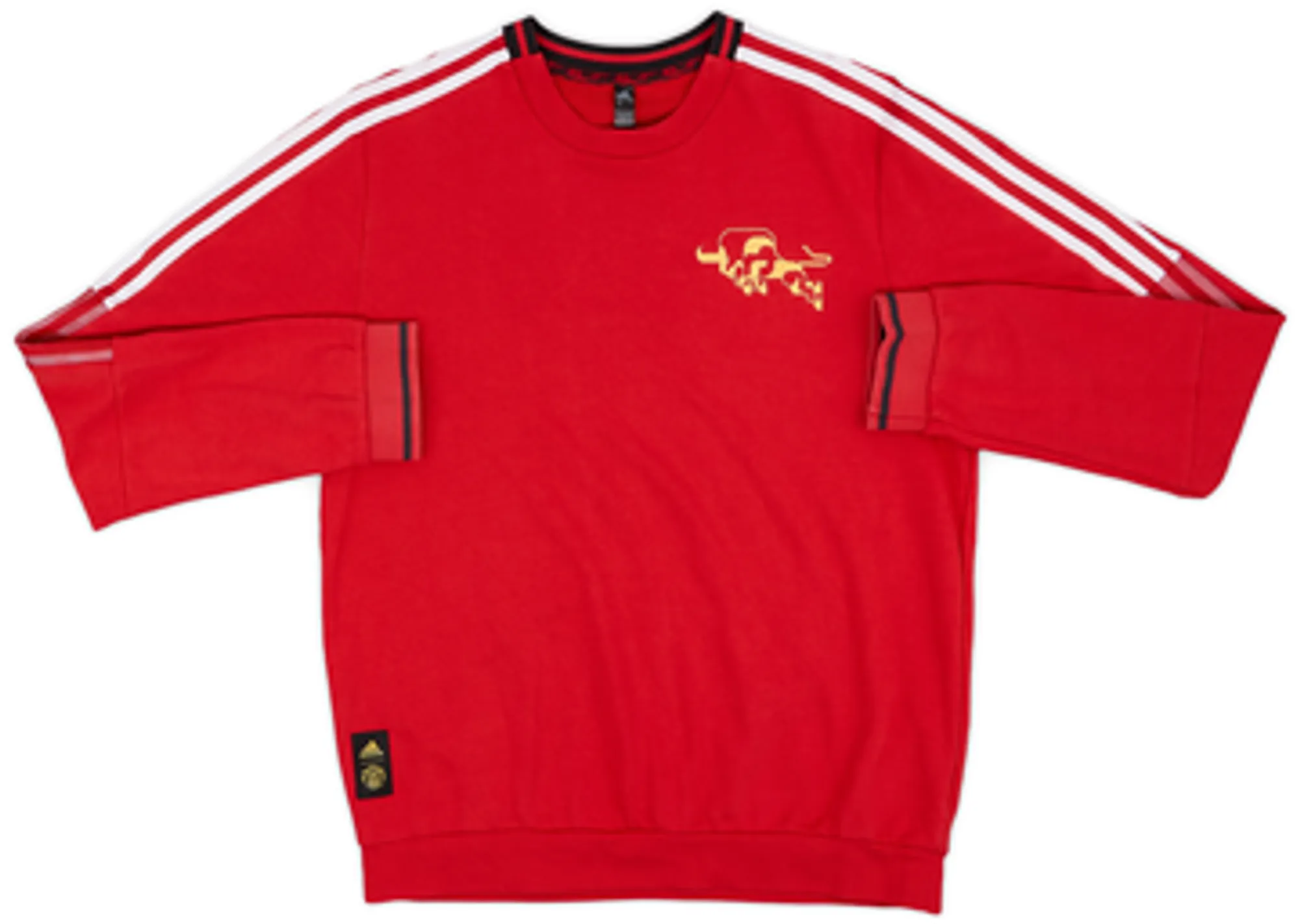 2020-21 Manchester United adidas Chinese New Year Sweat Top - 9/10 - (L)