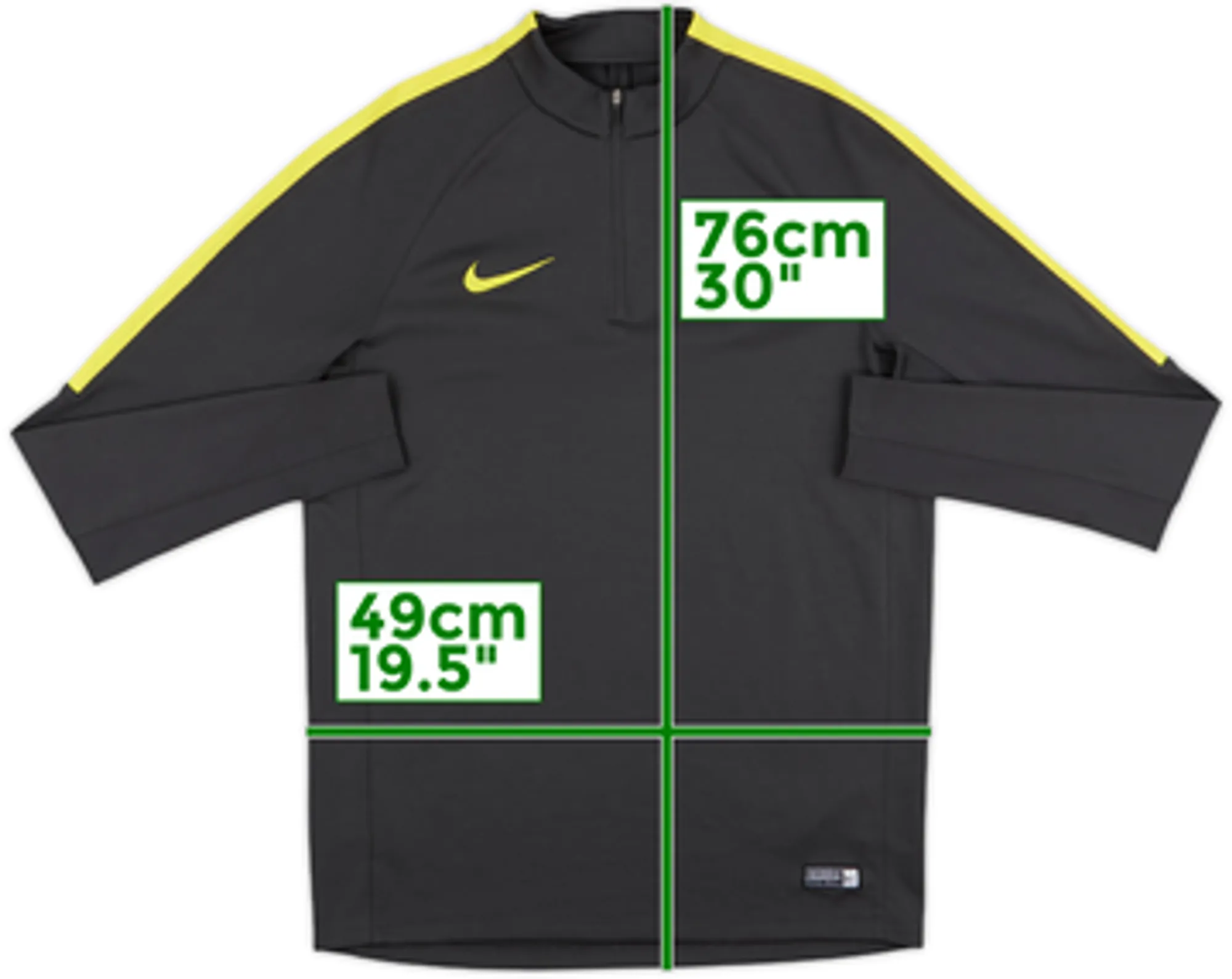 2016-17 Manchester City Nike 1/4 Zip Sweat Top - 10/10 - (M)