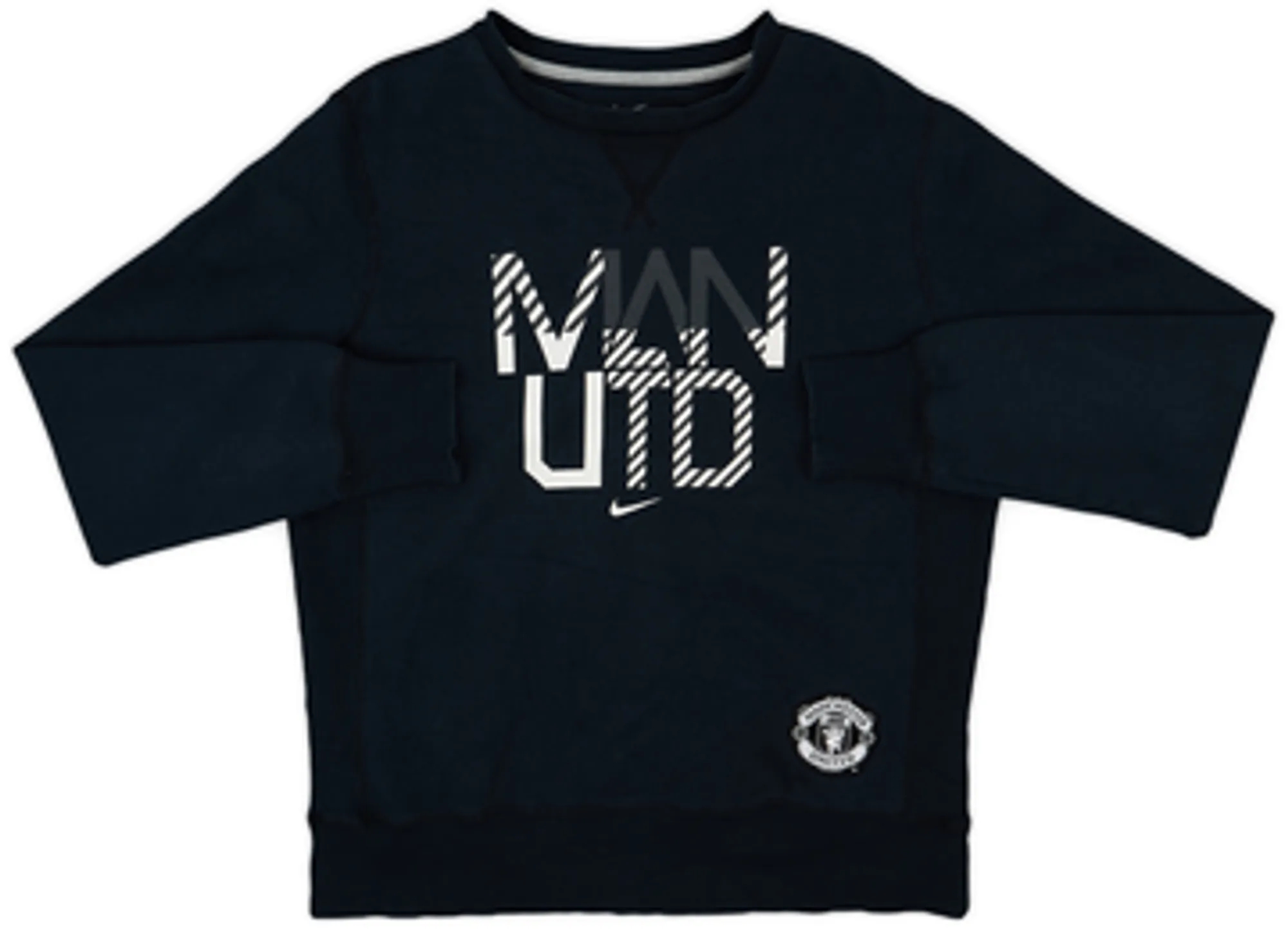 2012-13 Manchester United Nike Sweat Top - 9/10 - (L)