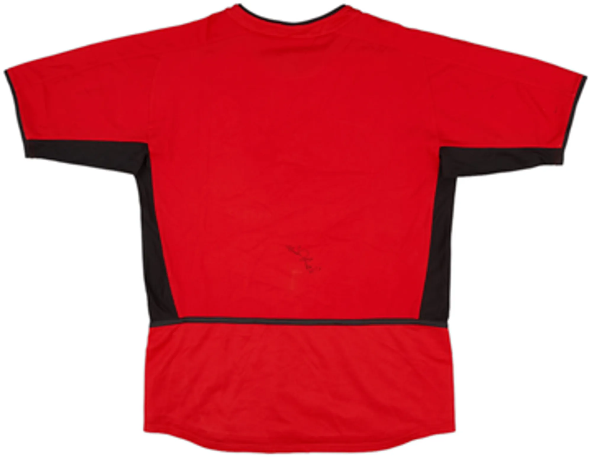 2002-04 Manchester United Signed Home Shirt - 5/10 - (Women's XL)