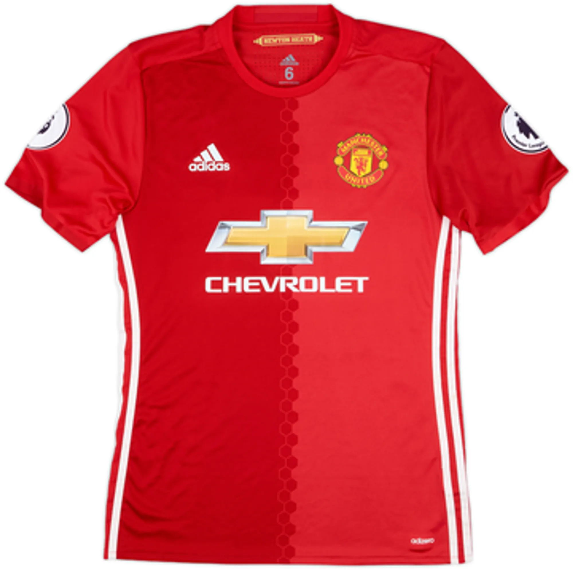 2016-17 Manchester United Player Issue Signed Home Shirt Blind #17 - 6/10 - (M)