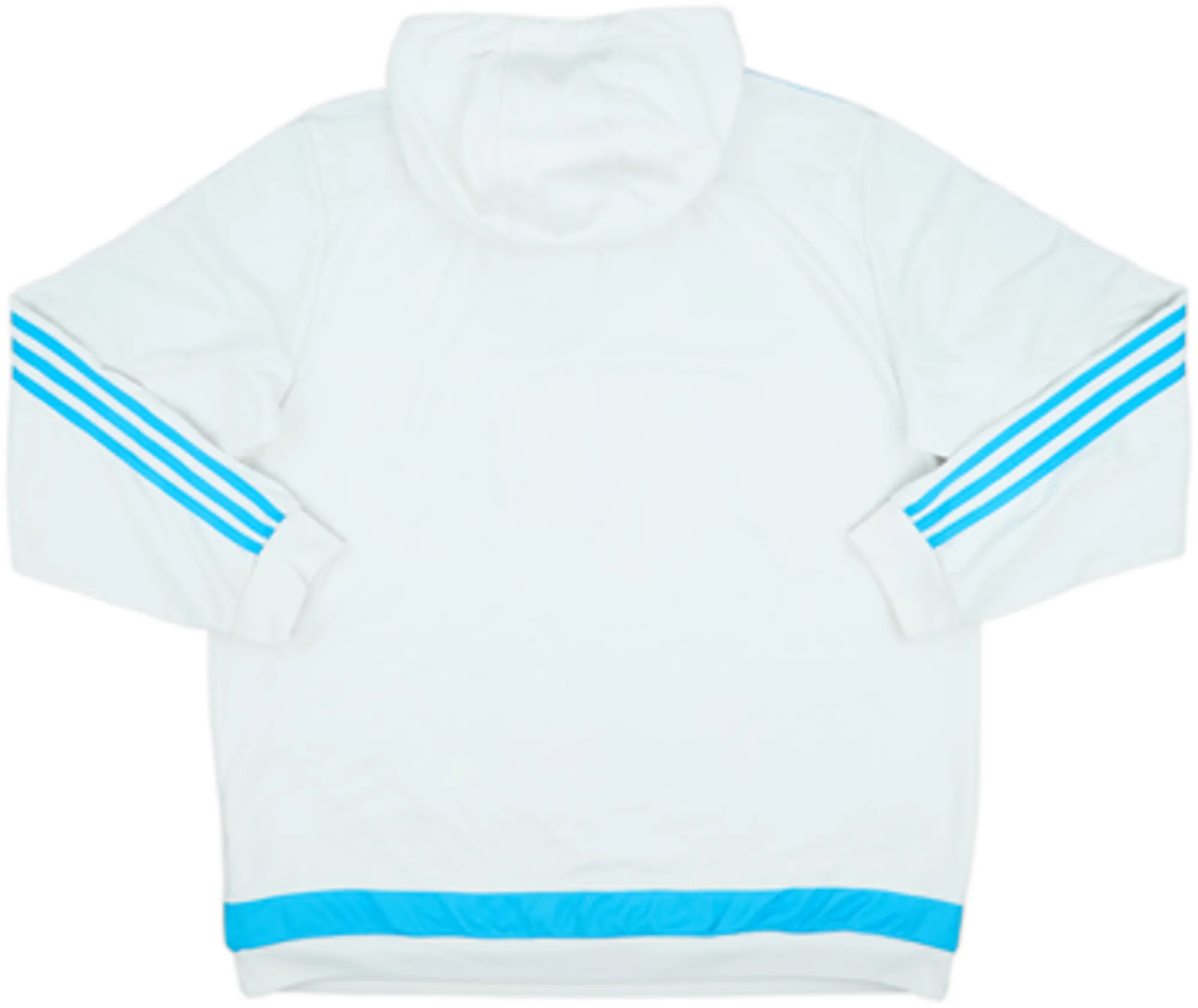 2015-16 Olympique Marseille adidas Hooded Sweat Top - 6/10 - (XL)