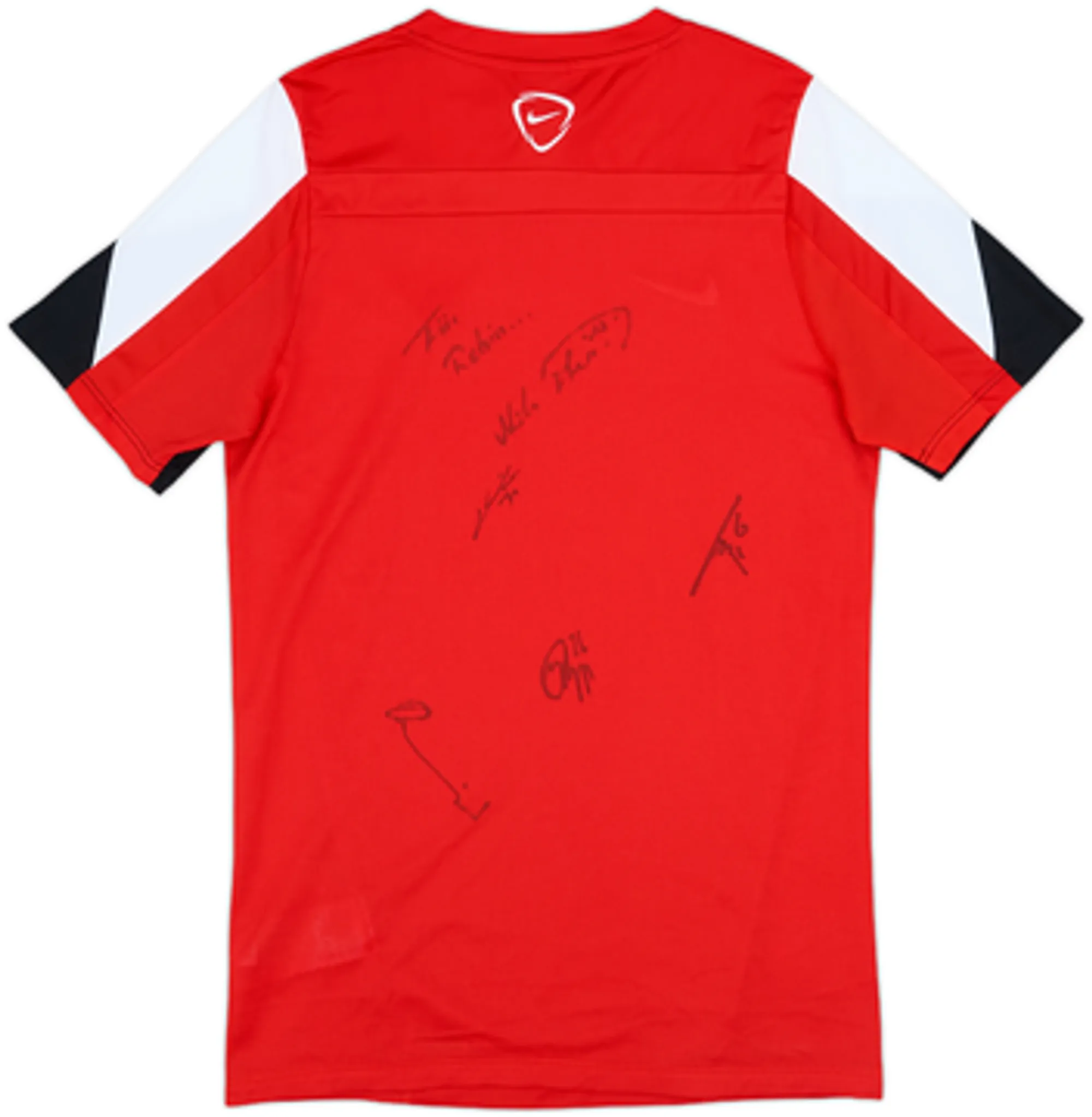 2015-16 Freiburg Signed Nike Training Shirt - 8/10 - (S)