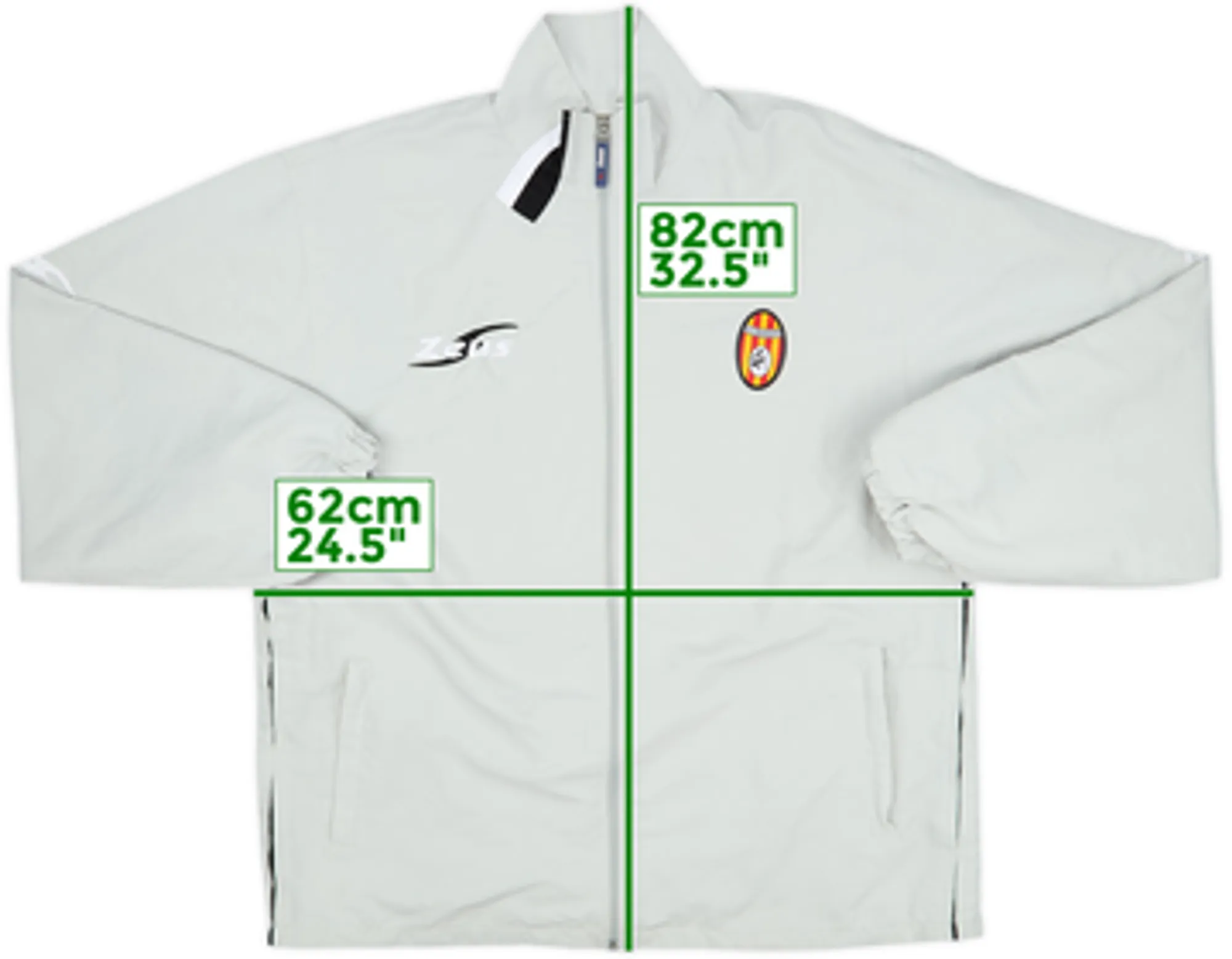 2004-05 Benevento Zeus Track Jacket - 8/10 - (XL)