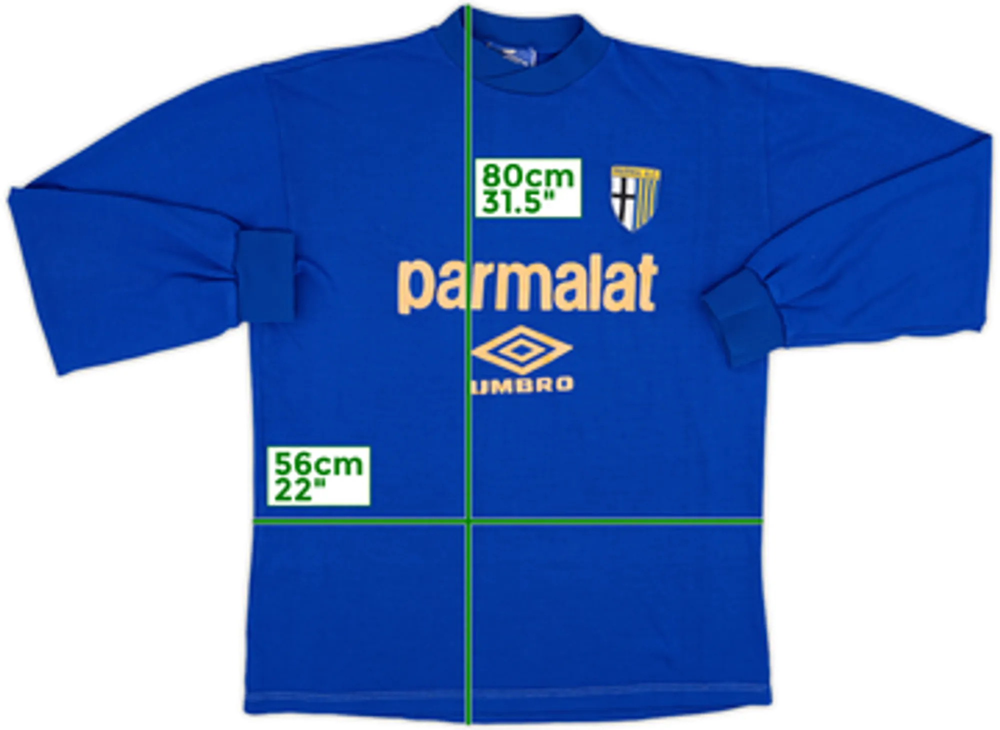 1993-95 Parma Umbro Sweat Top - 6/10 - (XL)
