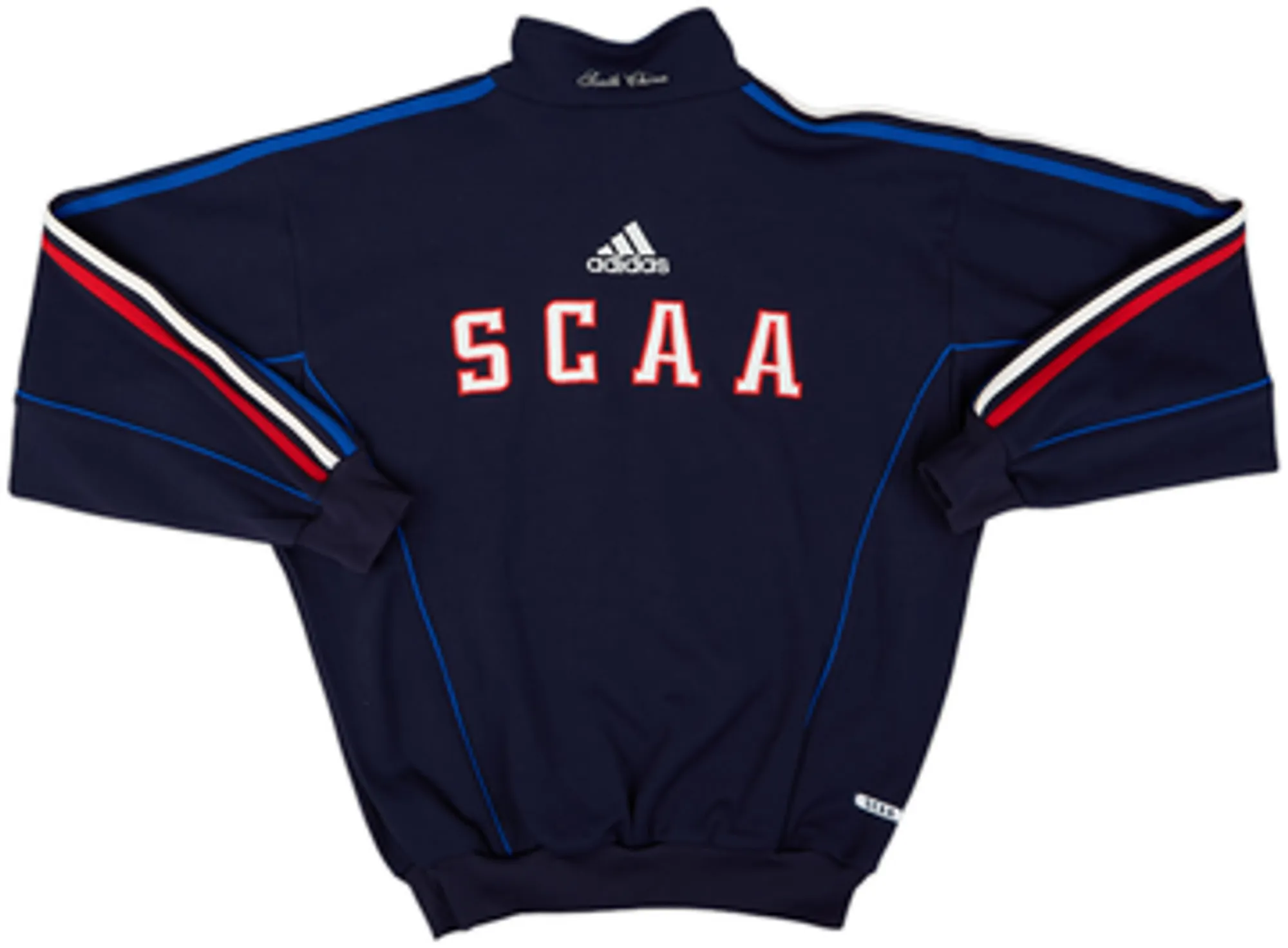 1998-00 South China AA adidas 1/4 Zip Sweat Top - 8/10 - (S)