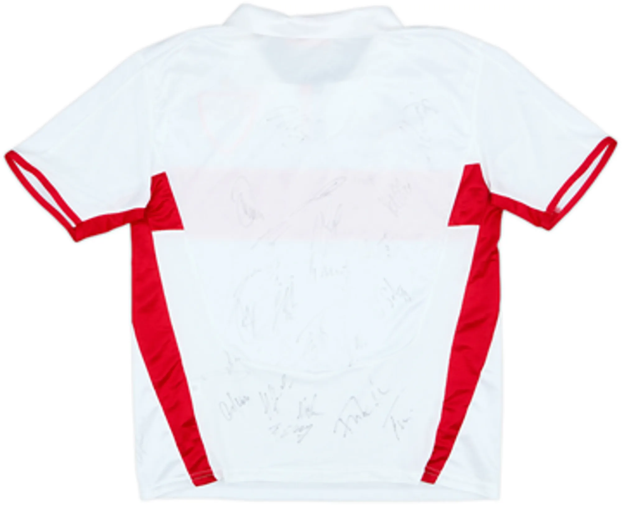 2007-08 Stuttgart Signed Home Shirt - 5/10 - (XL.Boys)