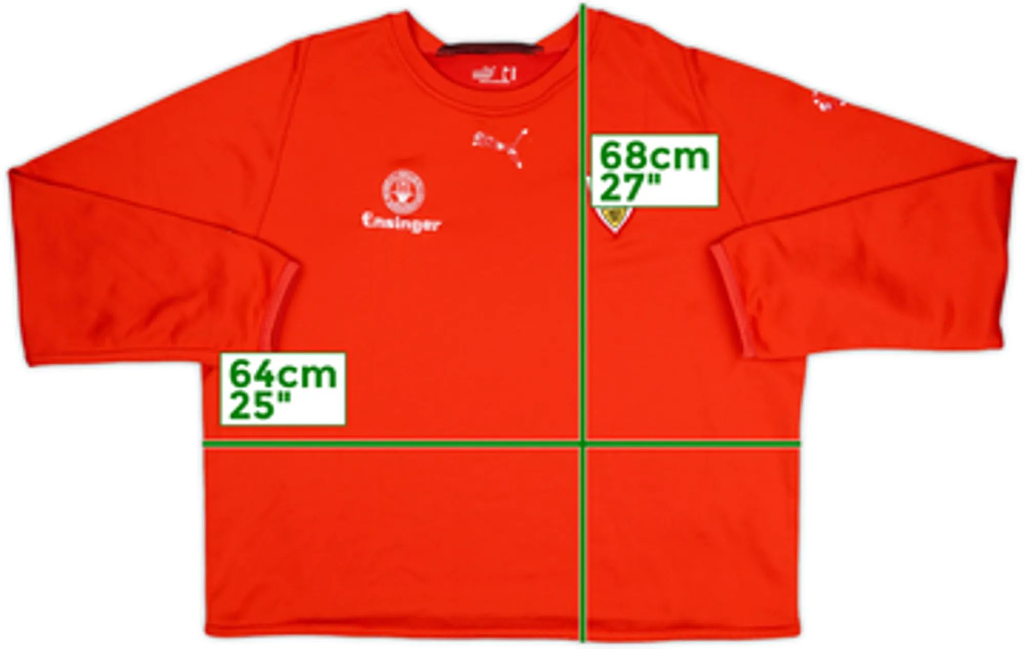 2008-09 Stuttgart Puma Sweat Top - 4/10 - (S)