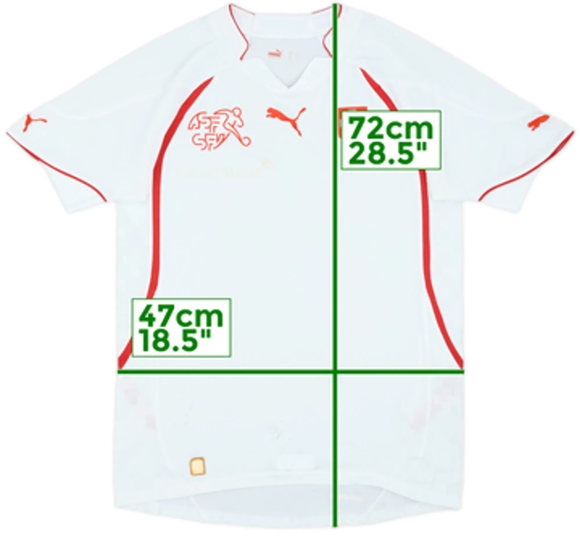 2010-11 Switzerland Signed Away Shirt - 5/10 - (S)
