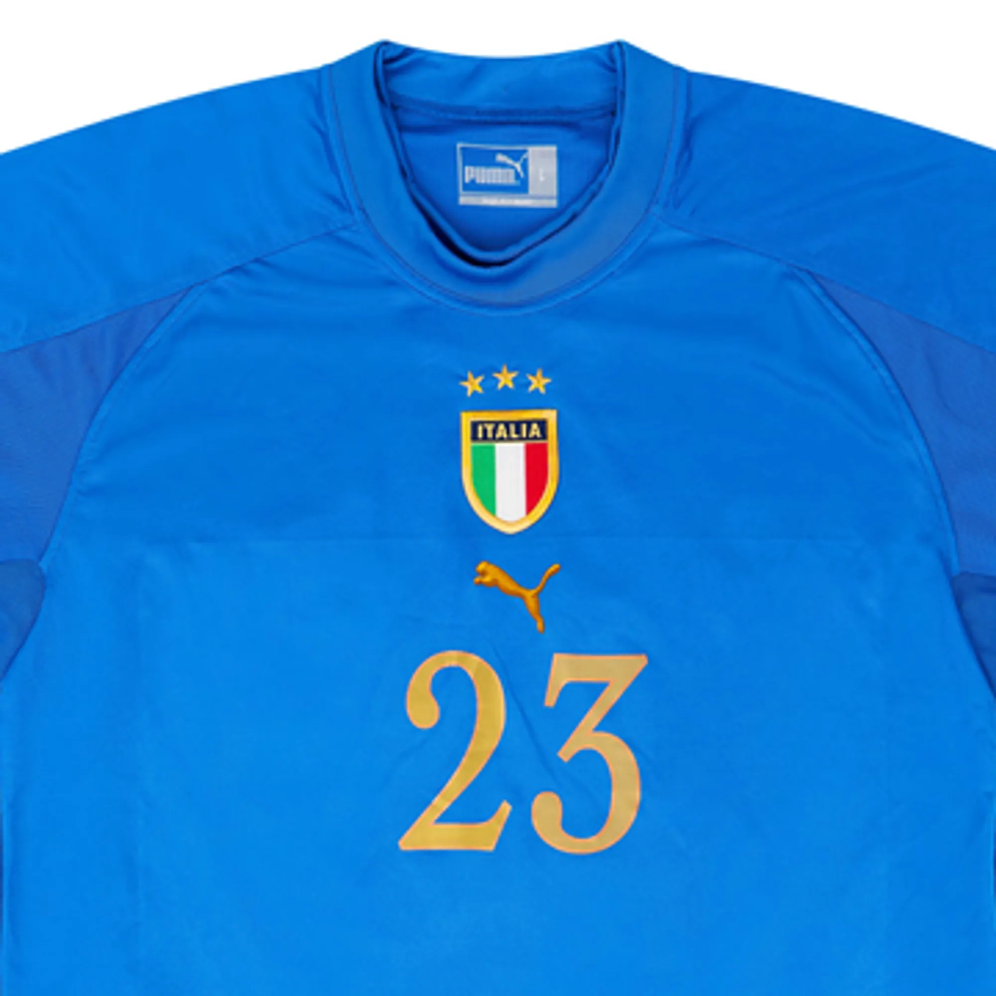 2004-06 Italy Player Issue Home Shirt Mauri #23 - 6/10 - (L)