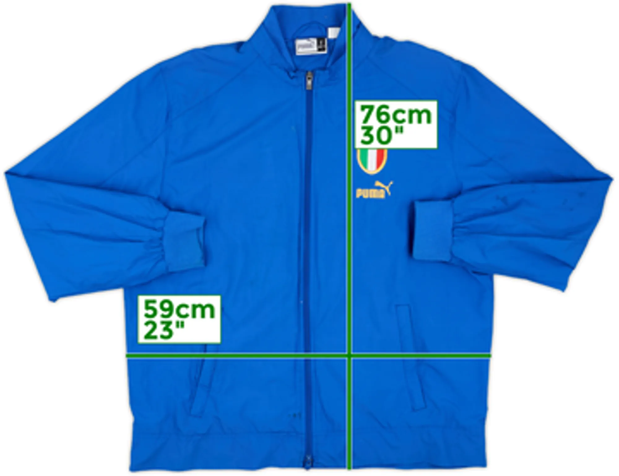 2004 Italy Puma Pre-Match Track Jacket - 6/10 - (L)