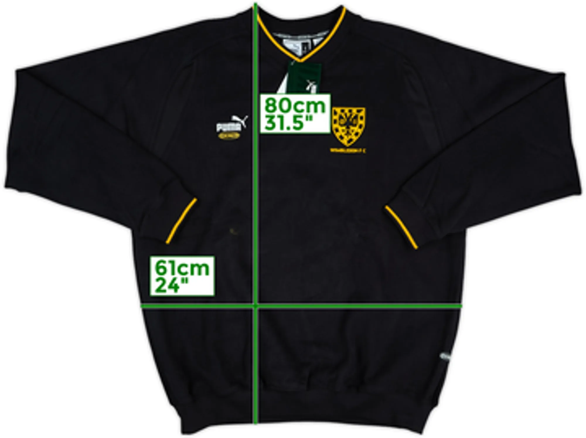 2001-02 Wimbledon Puma King Sweat Top (L)
