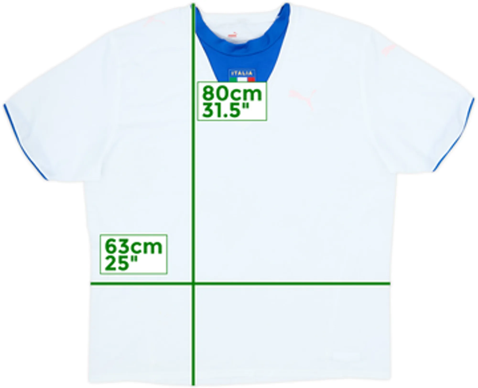 2006 Italy Away Shirt - 3/10 - (M)