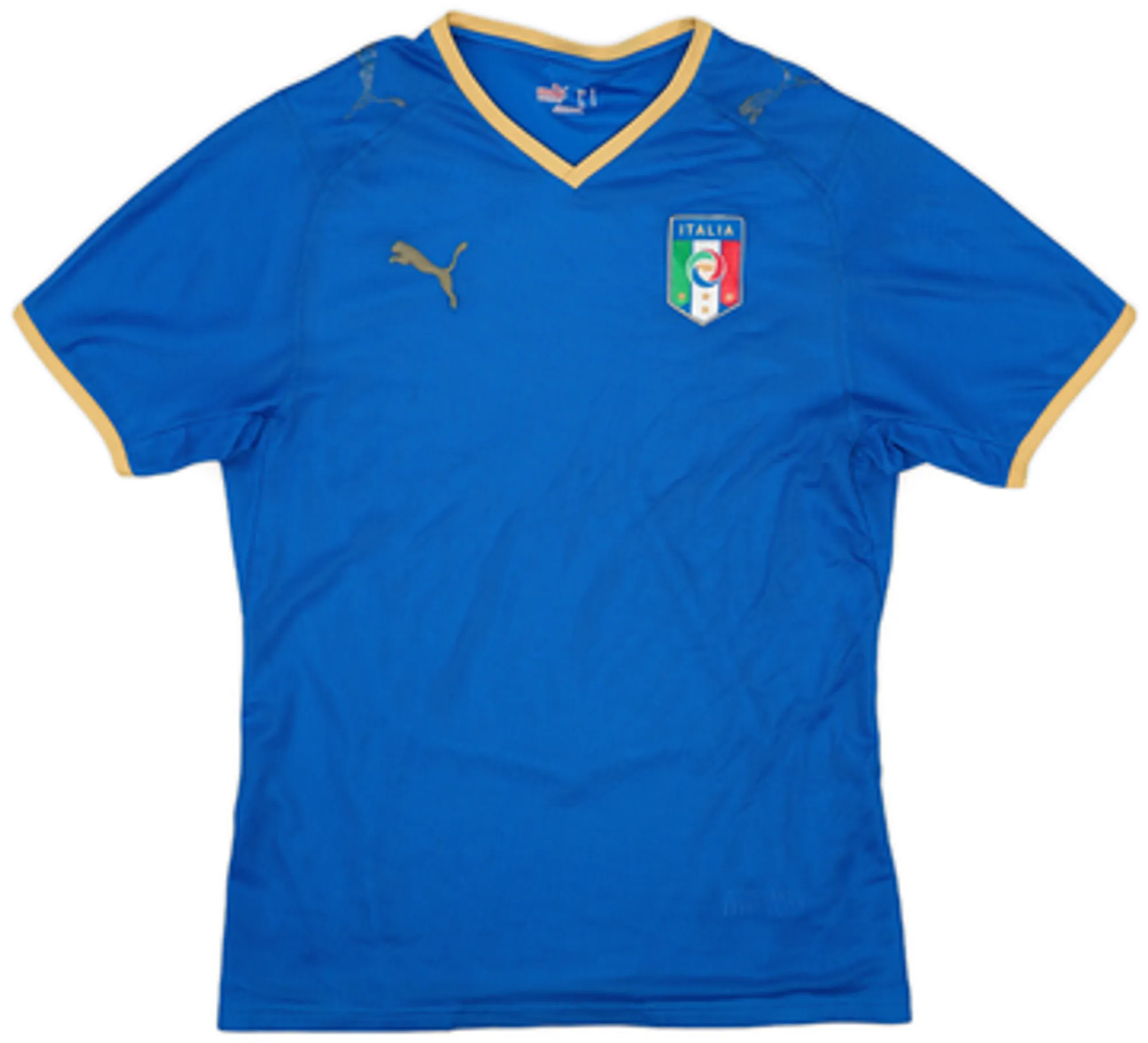 2007-08 Italy Home Shirt - 3/10 - (S)