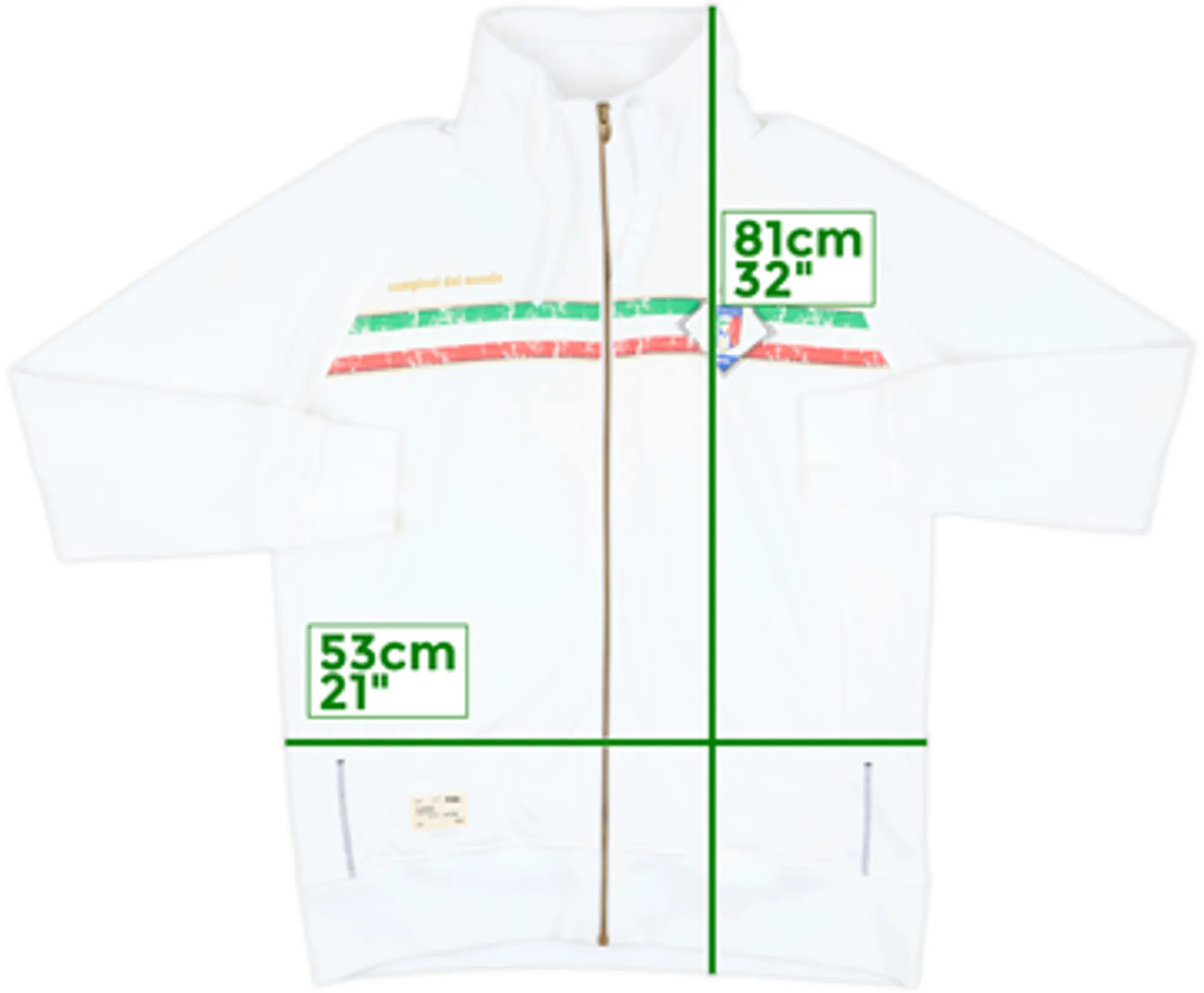 2006-07 Italy Puma Hooded Track Jacket - 8/10 - (M)