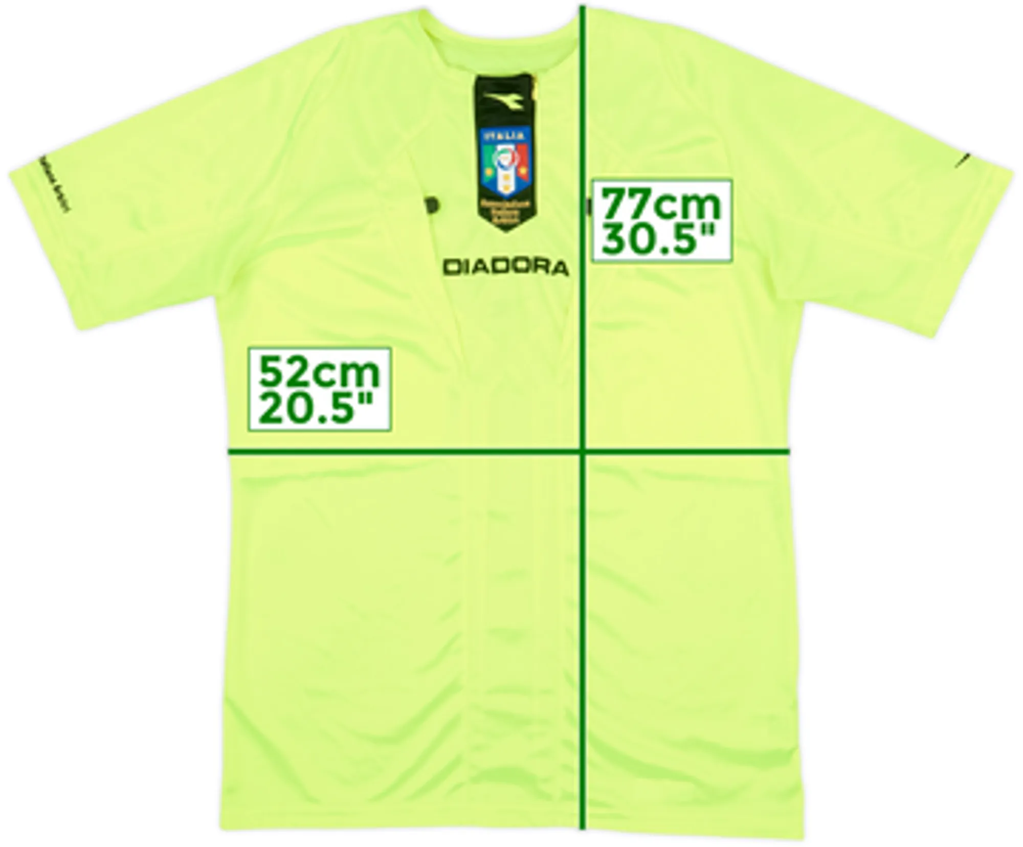 2007-09 Italy Diadora Referee Shirt - 9/10 - (M)
