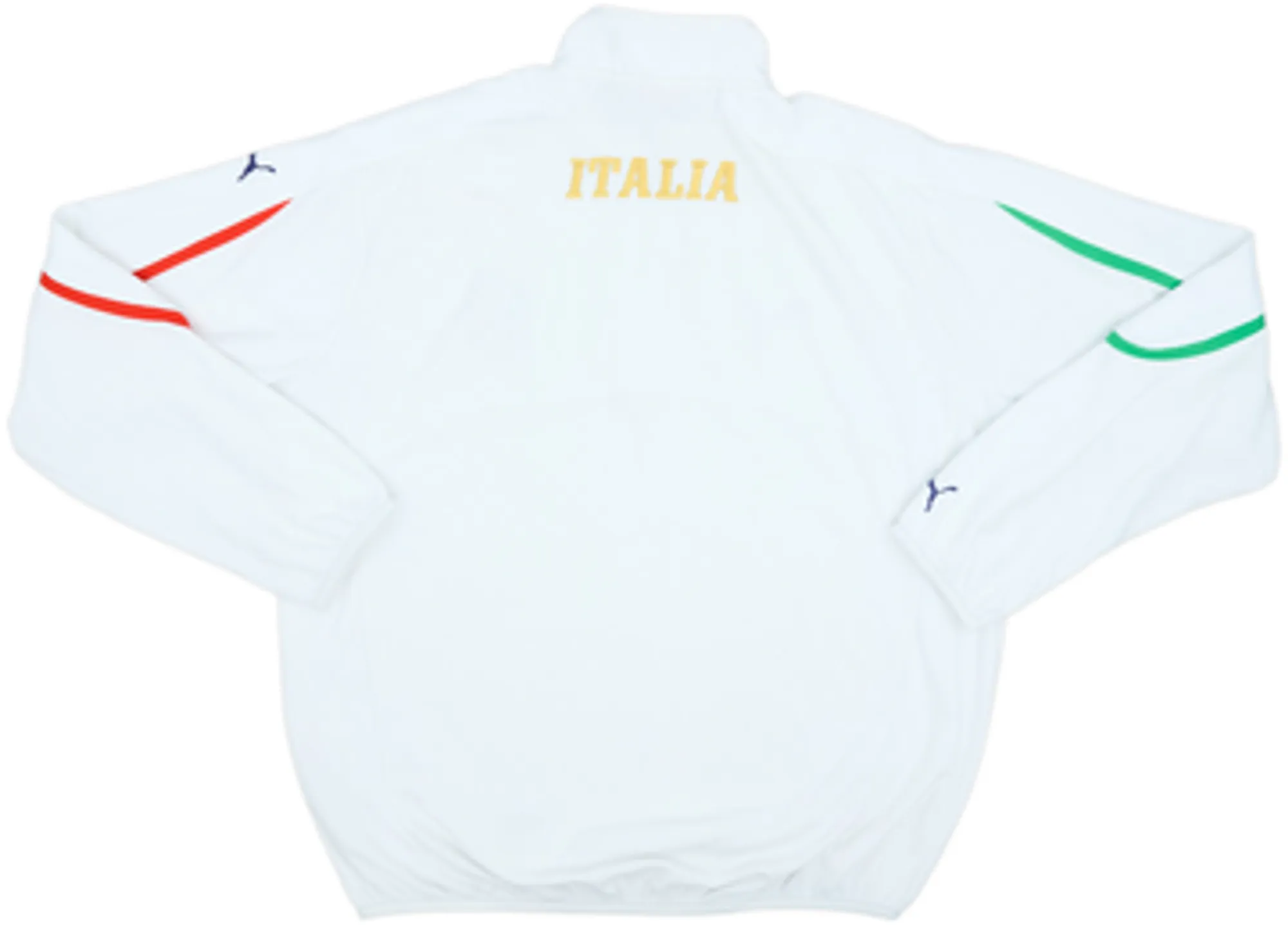 2010-11 Italy Puma 1/4 Zip Fleece Jacket - 8/10 - (L)