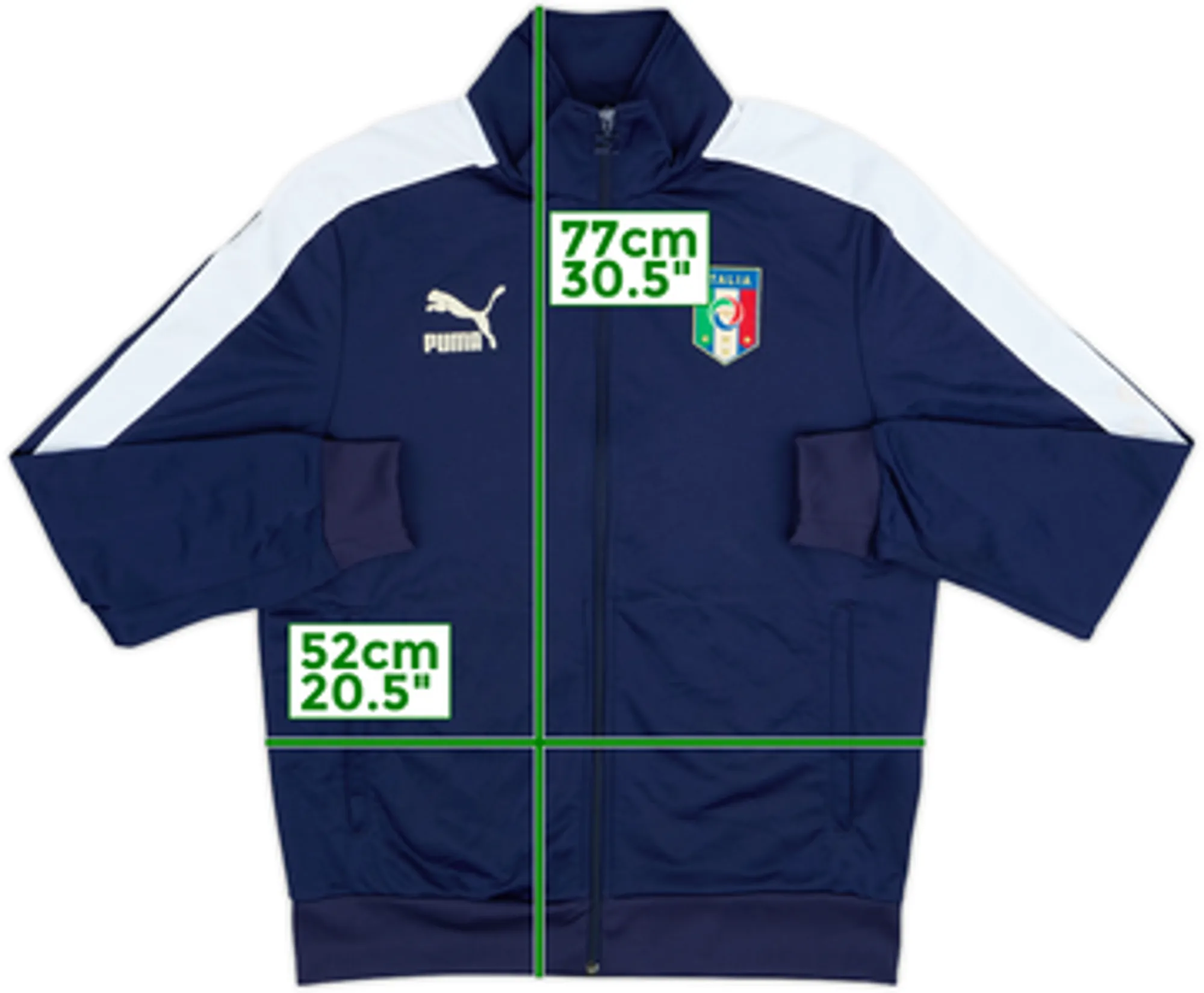 2010-11 Italy Puma Track Jacket - 7/10 - (L)