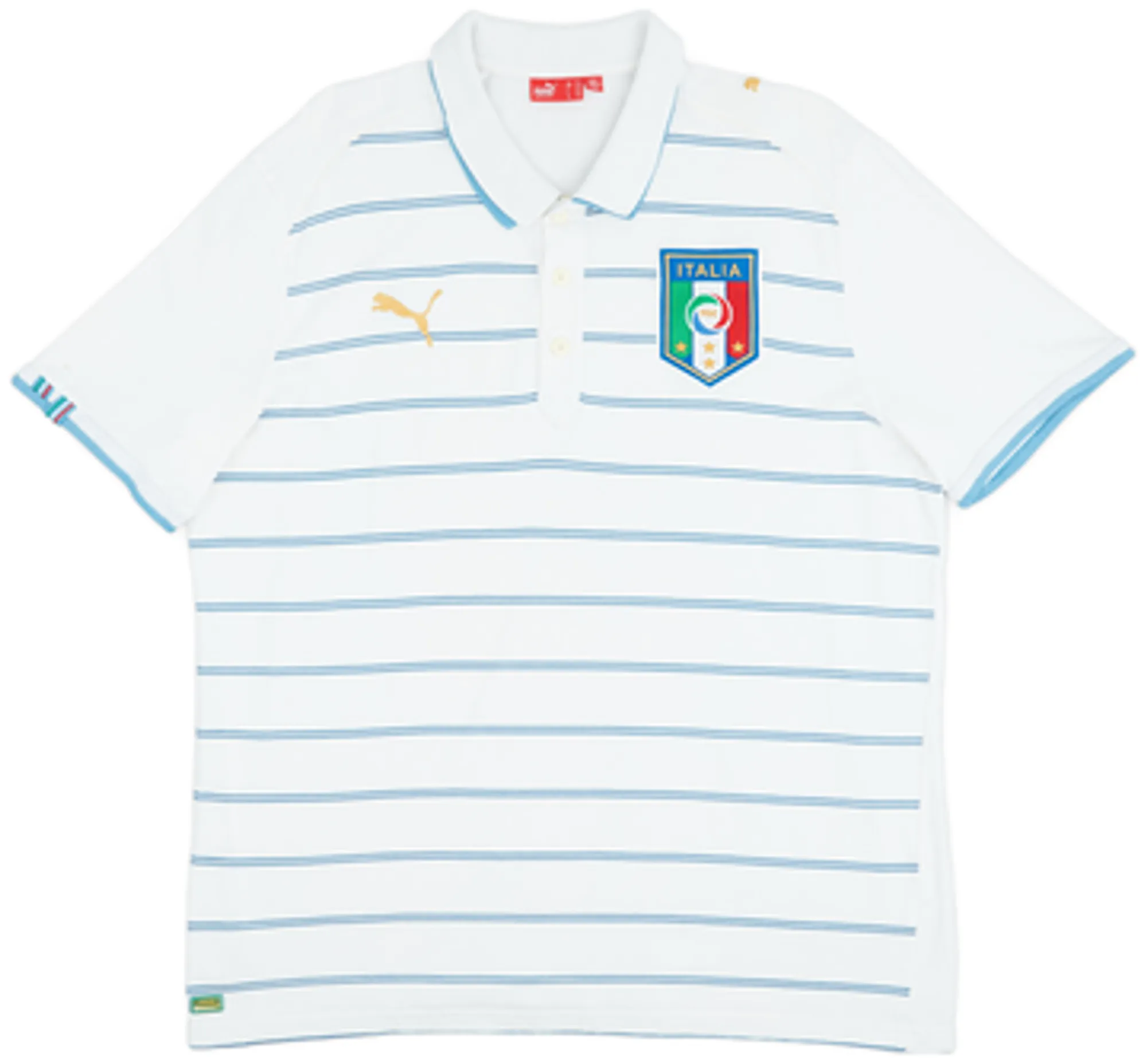 2010-11 Italy Puma Polo Shirt - 8/10 - (M)
