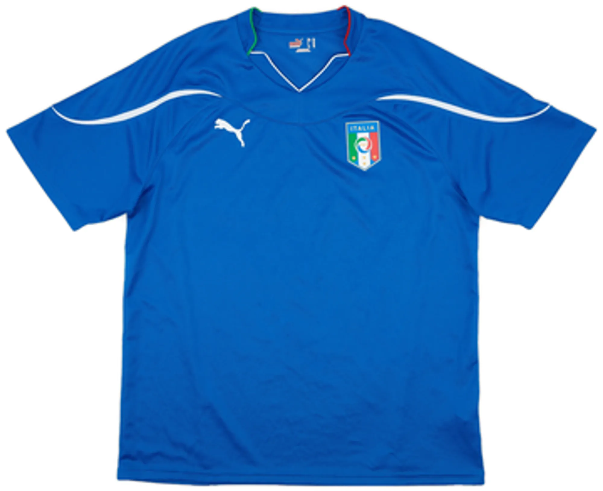 2010-12 Italy Basic Home Shirt - 9/10 - (L)
