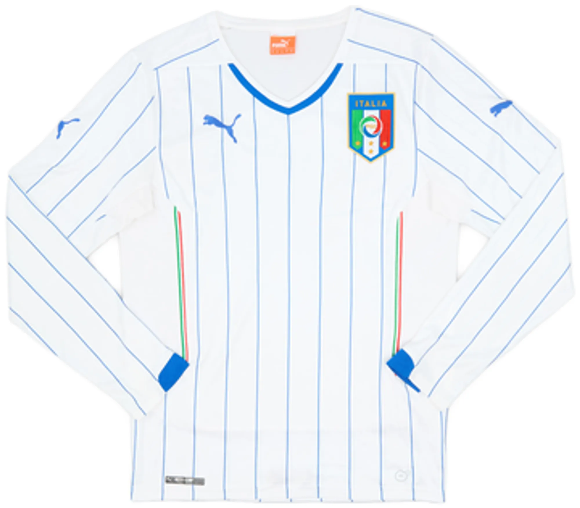 2014-15 Italy Away L/S Shirt - 5/10 - (M)
