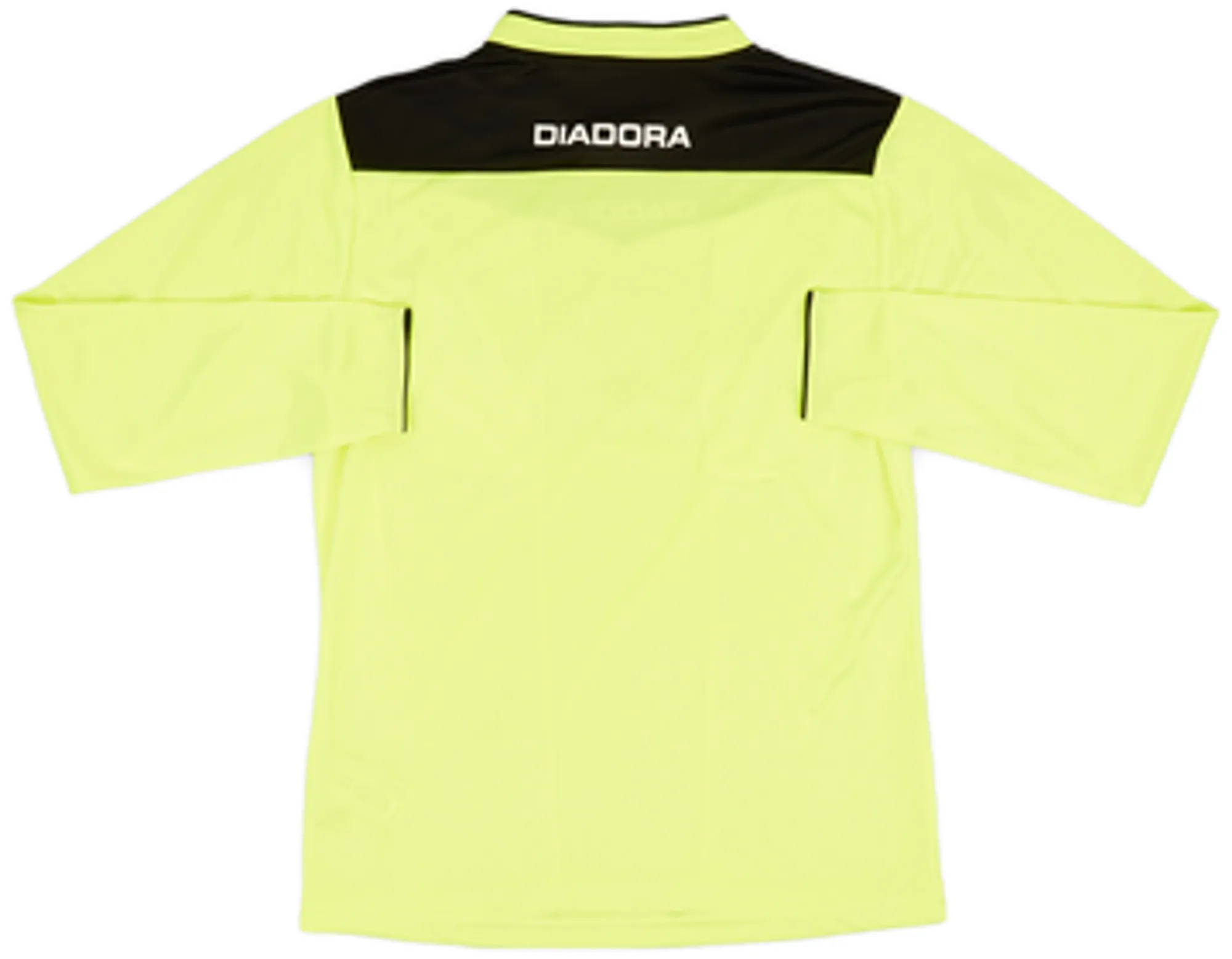 2014-15 Italy FIGC Diadora Referee L/S Shirt - 9/10 - (M)