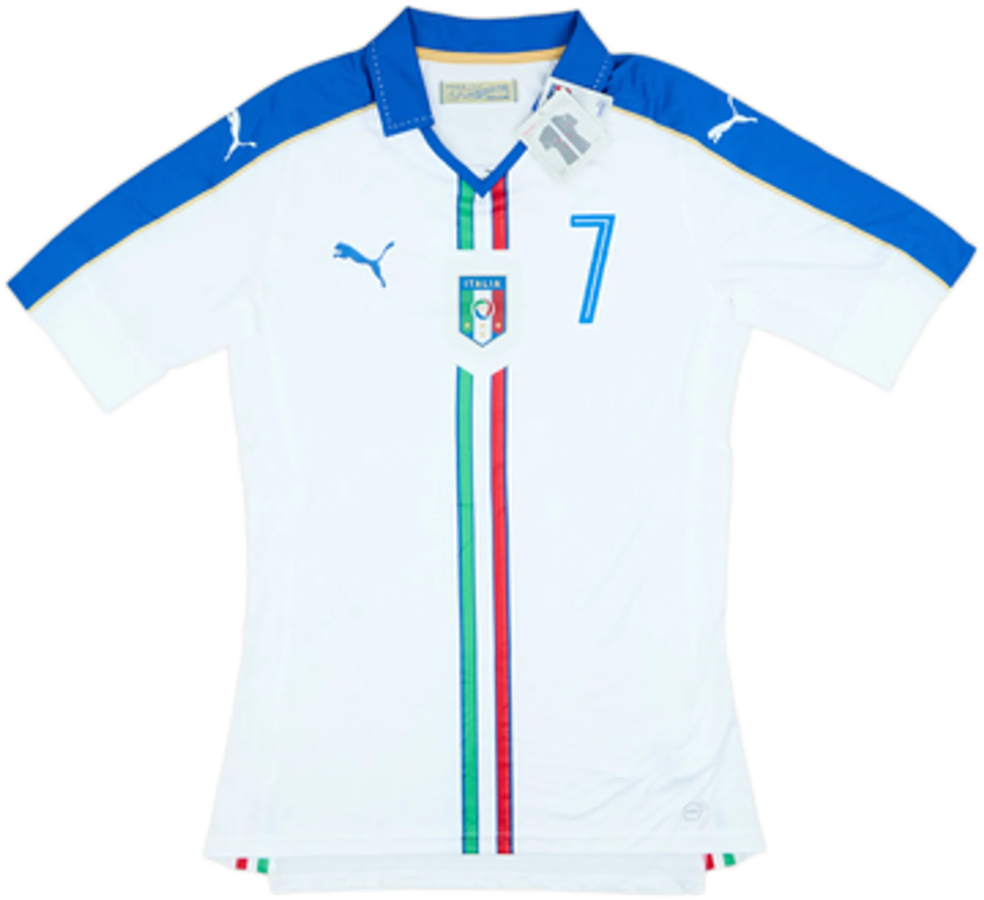 2016-17 Italy Player Issue (ACTV Fit) Away Shirt #7 (XL)