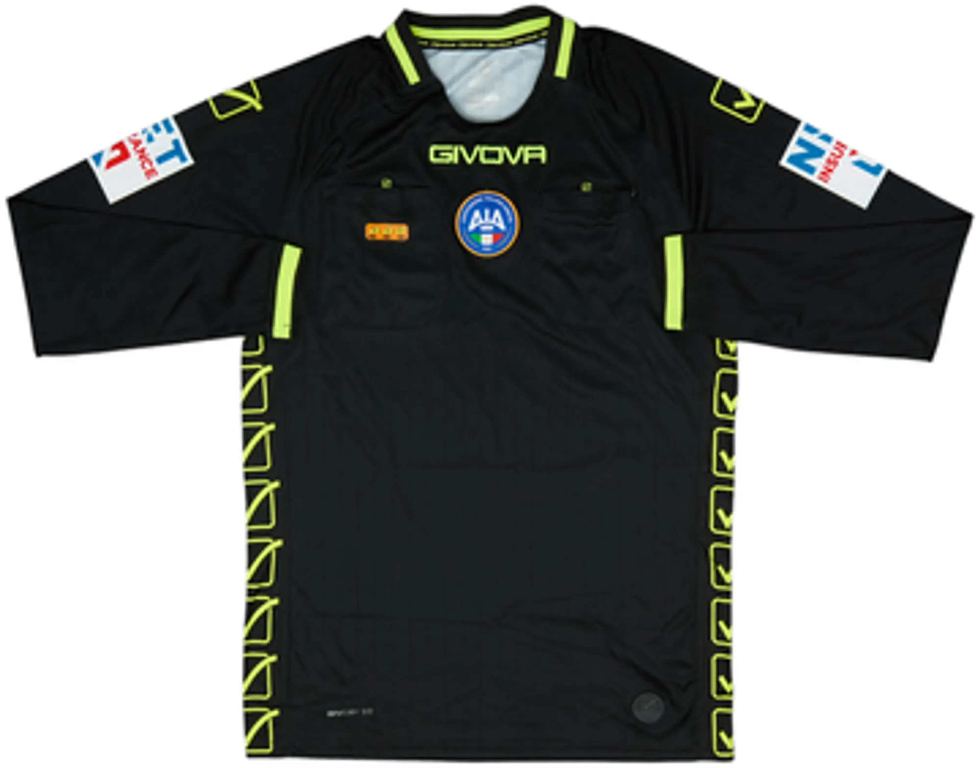 2023-24 Italy Givova Referee L/S Shirt - 9/10 - (L)